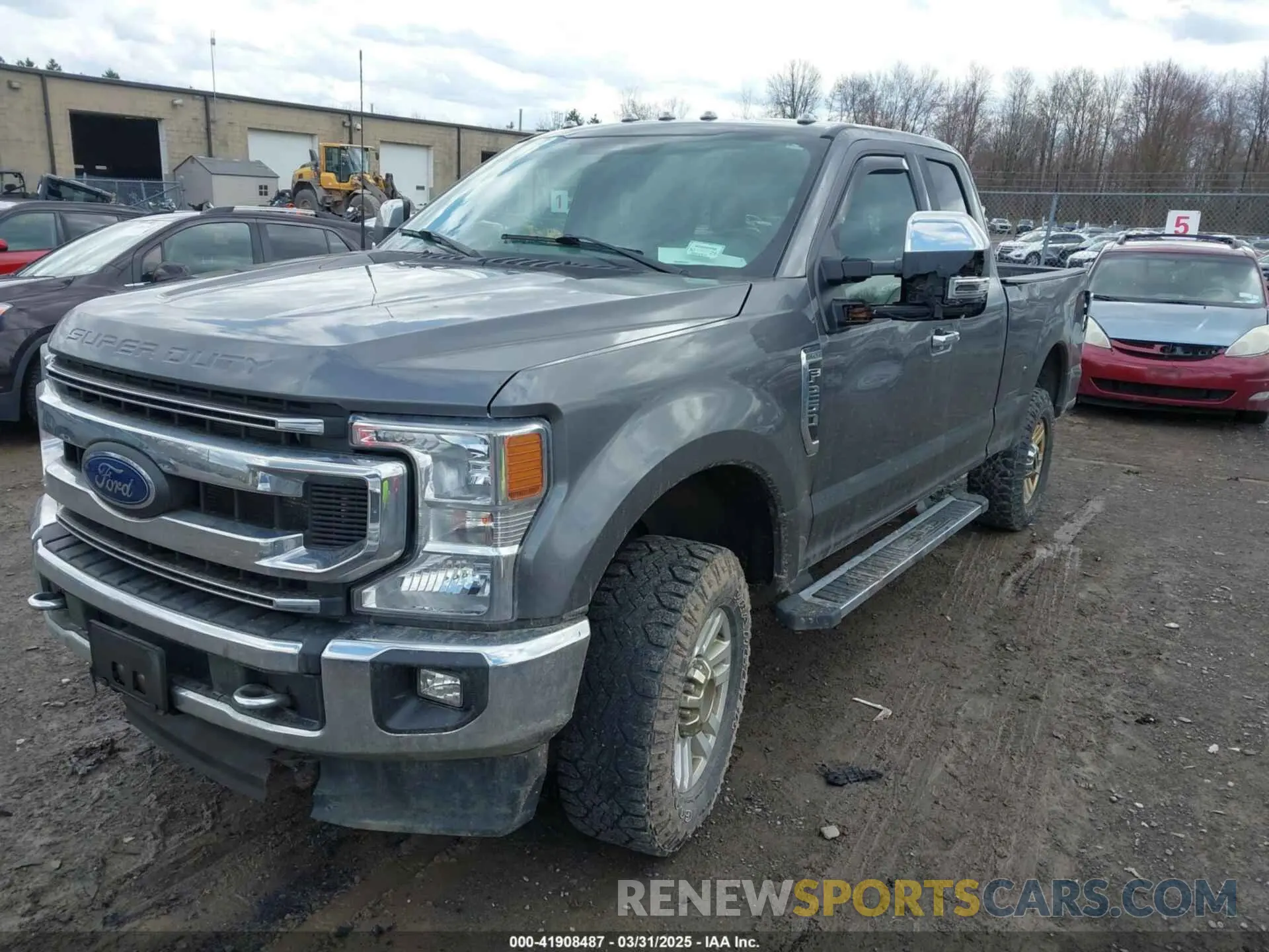 2 fotografías del automóvil dañado 1FT7X2B68NEC54413 FORD F-250 2022