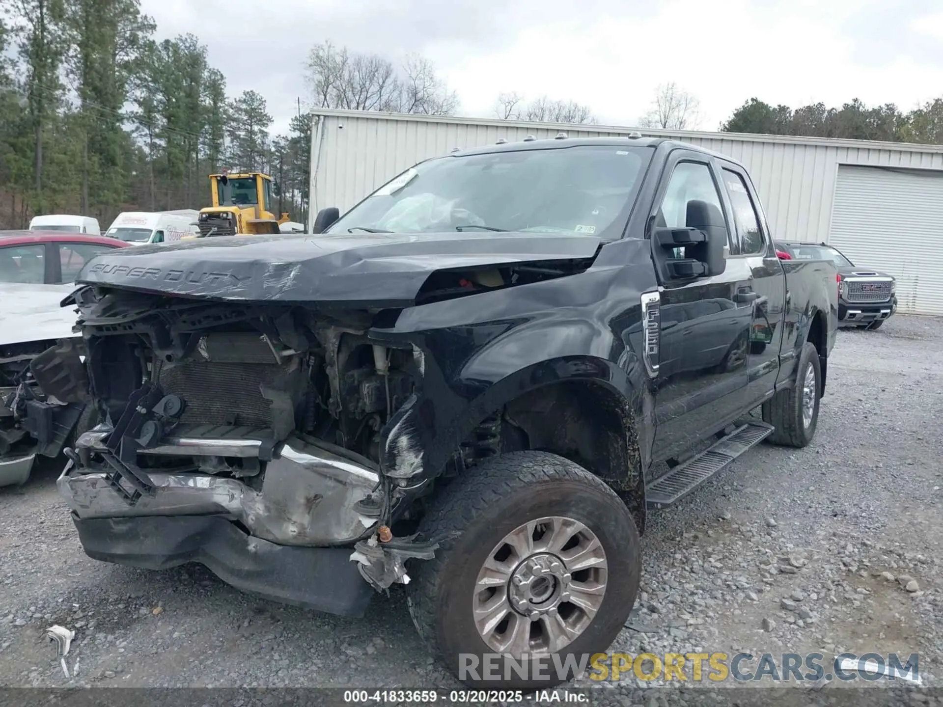 2 fotografías del automóvil dañado 1FT7X2B68NEE11440 FORD F-250 2022