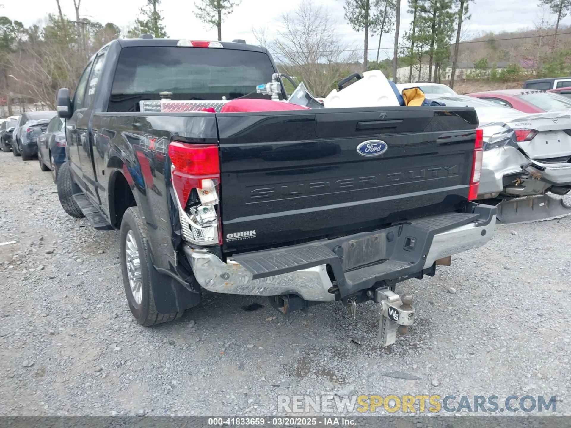 3 fotografías del automóvil dañado 1FT7X2B68NEE11440 FORD F-250 2022
