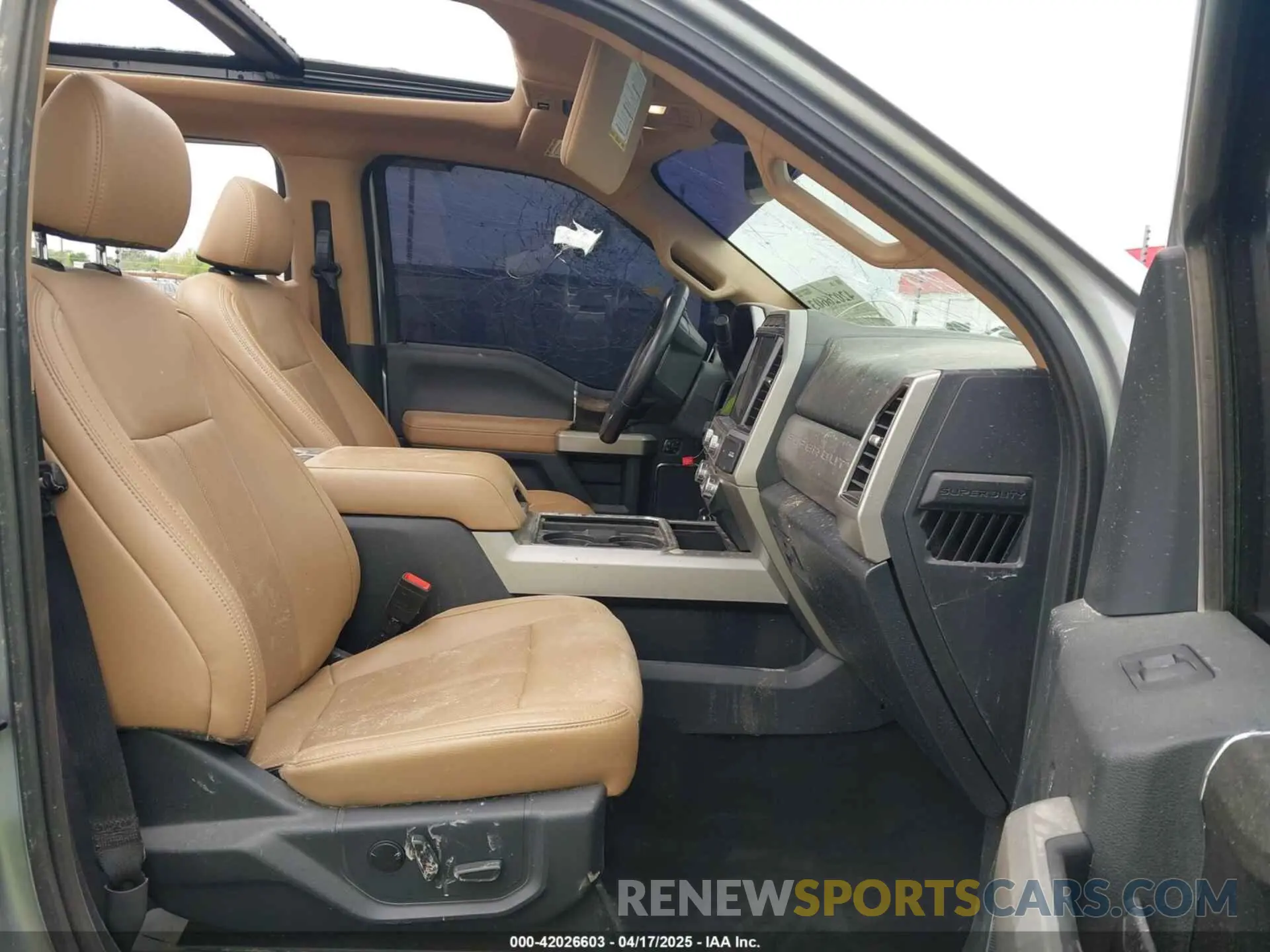 5 fotografías del automóvil dañado 1FT8W2BT2NED50065 FORD F-250 2022