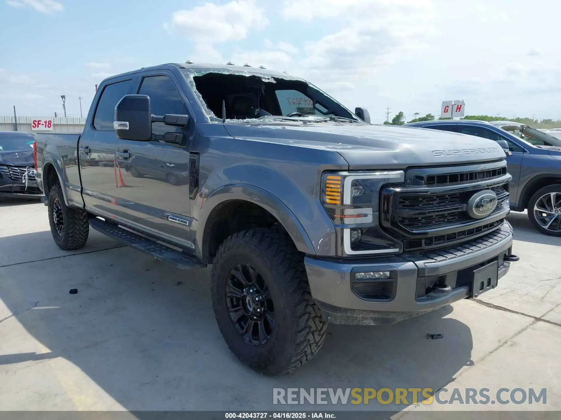 1 fotografías del automóvil dañado 1FT8W2BT3NED12540 FORD F-250 2022
