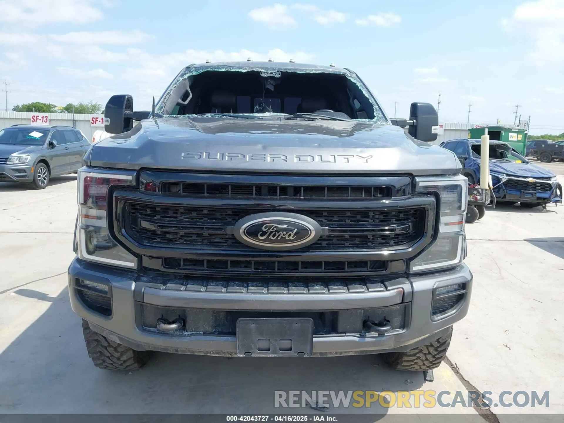 13 fotografías del automóvil dañado 1FT8W2BT3NED12540 FORD F-250 2022