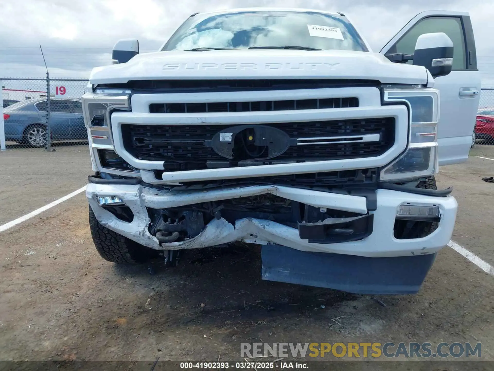 6 fotografías del automóvil dañado 1FT8W2BT3NEE40440 FORD F-250 2022