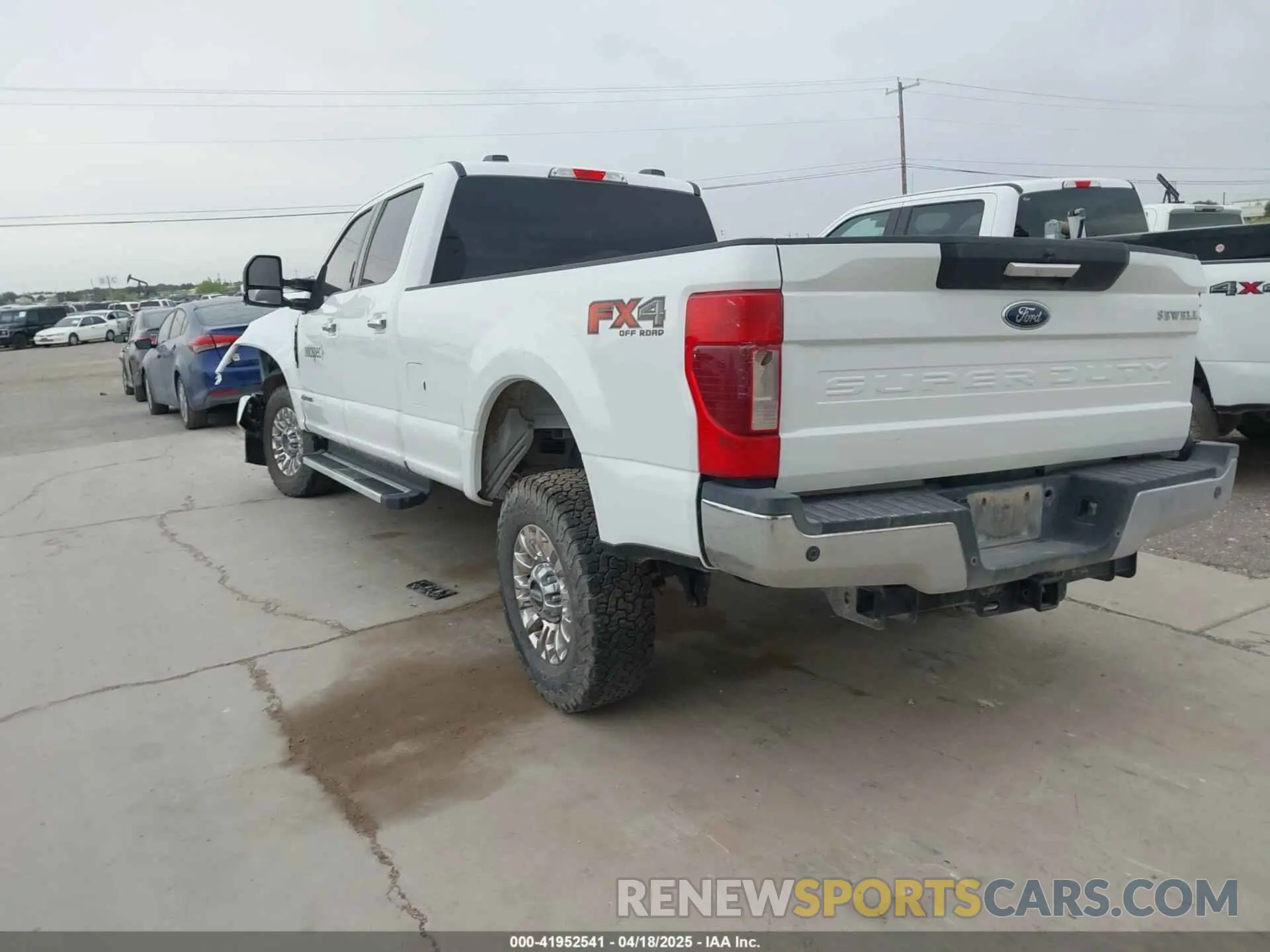 3 fotografías del automóvil dañado 1FT8W2BT5NEE93320 FORD F-250 2022
