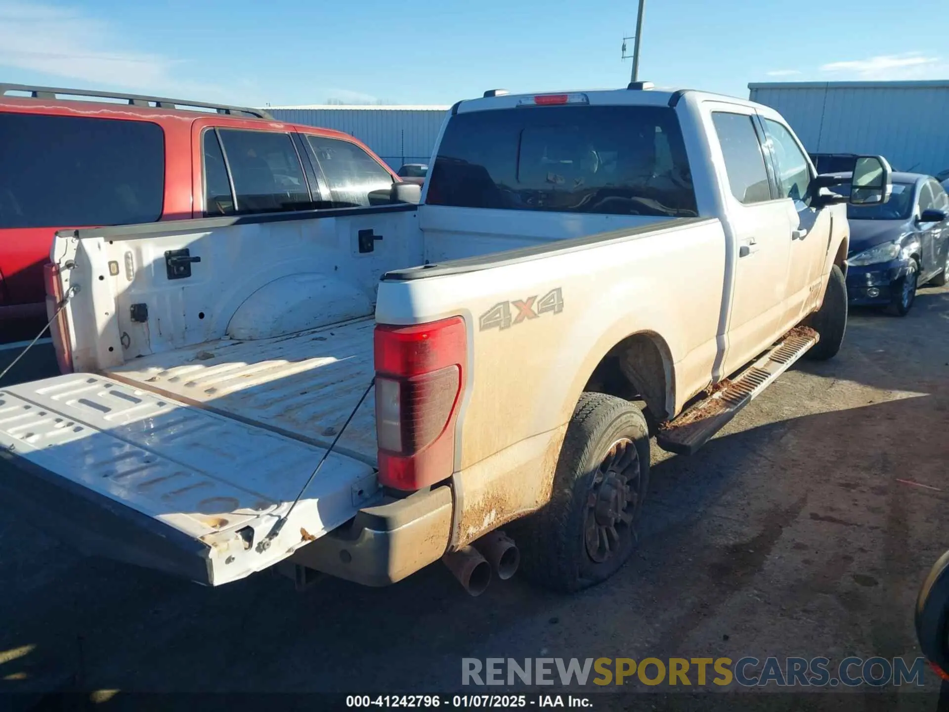 4 fotografías del automóvil dañado 1FT8W2BT7NEC21397 FORD F-250 2022