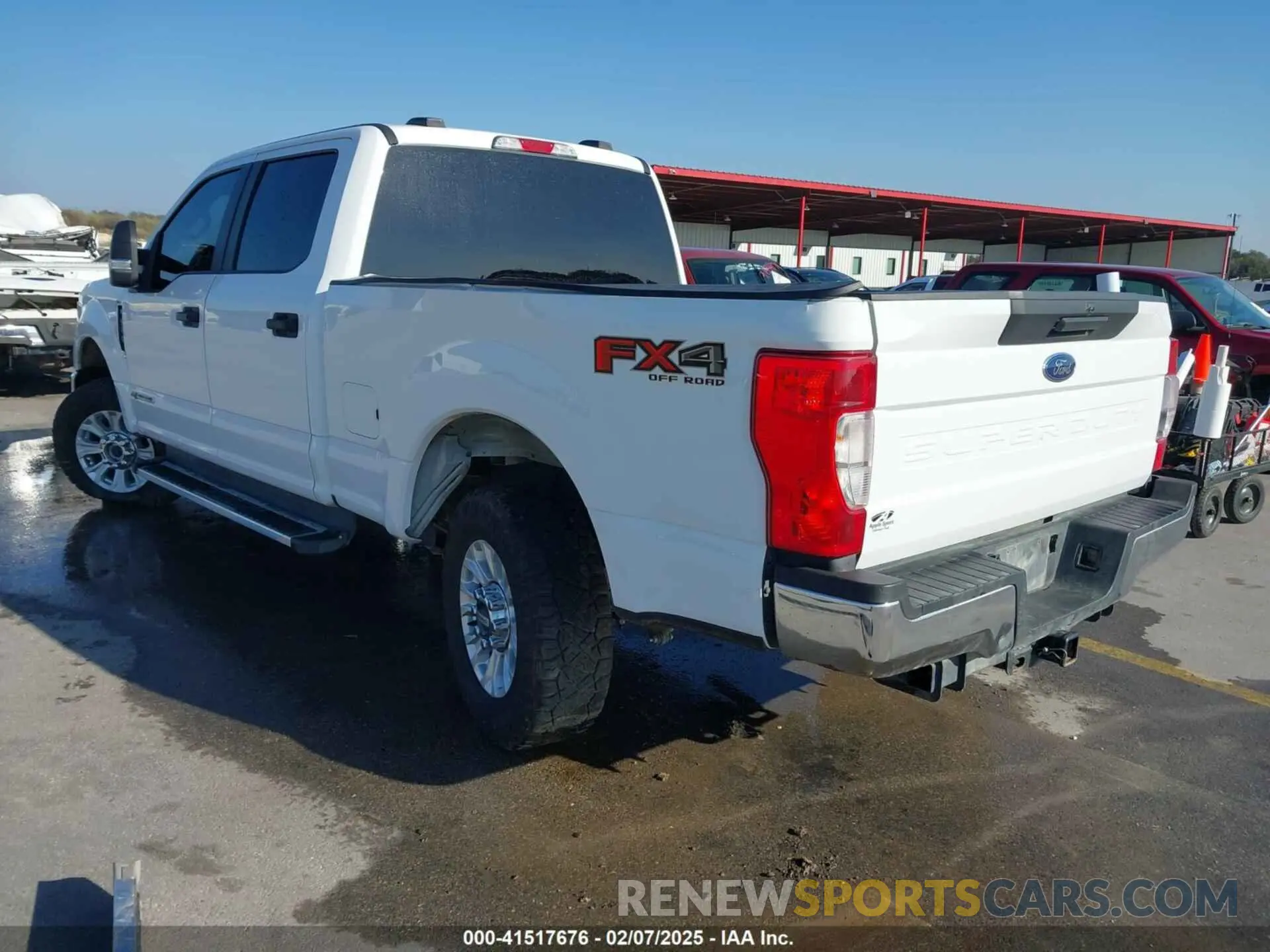 3 fotografías del automóvil dañado 1FT8W2BT8NEG32937 FORD F-250 2022