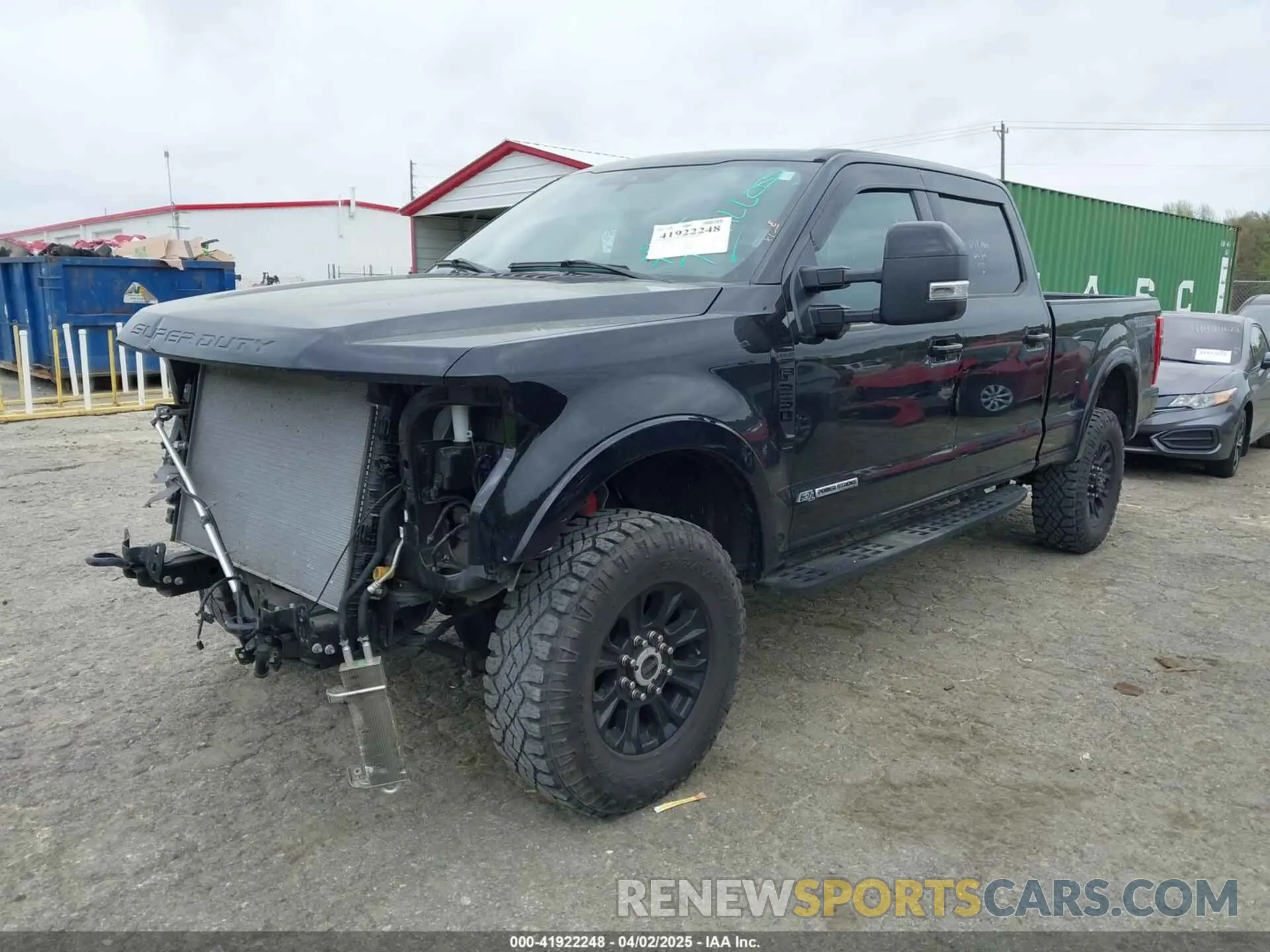 2 fotografías del automóvil dañado 1FT8W2BT9NEF96370 FORD F-250 2022