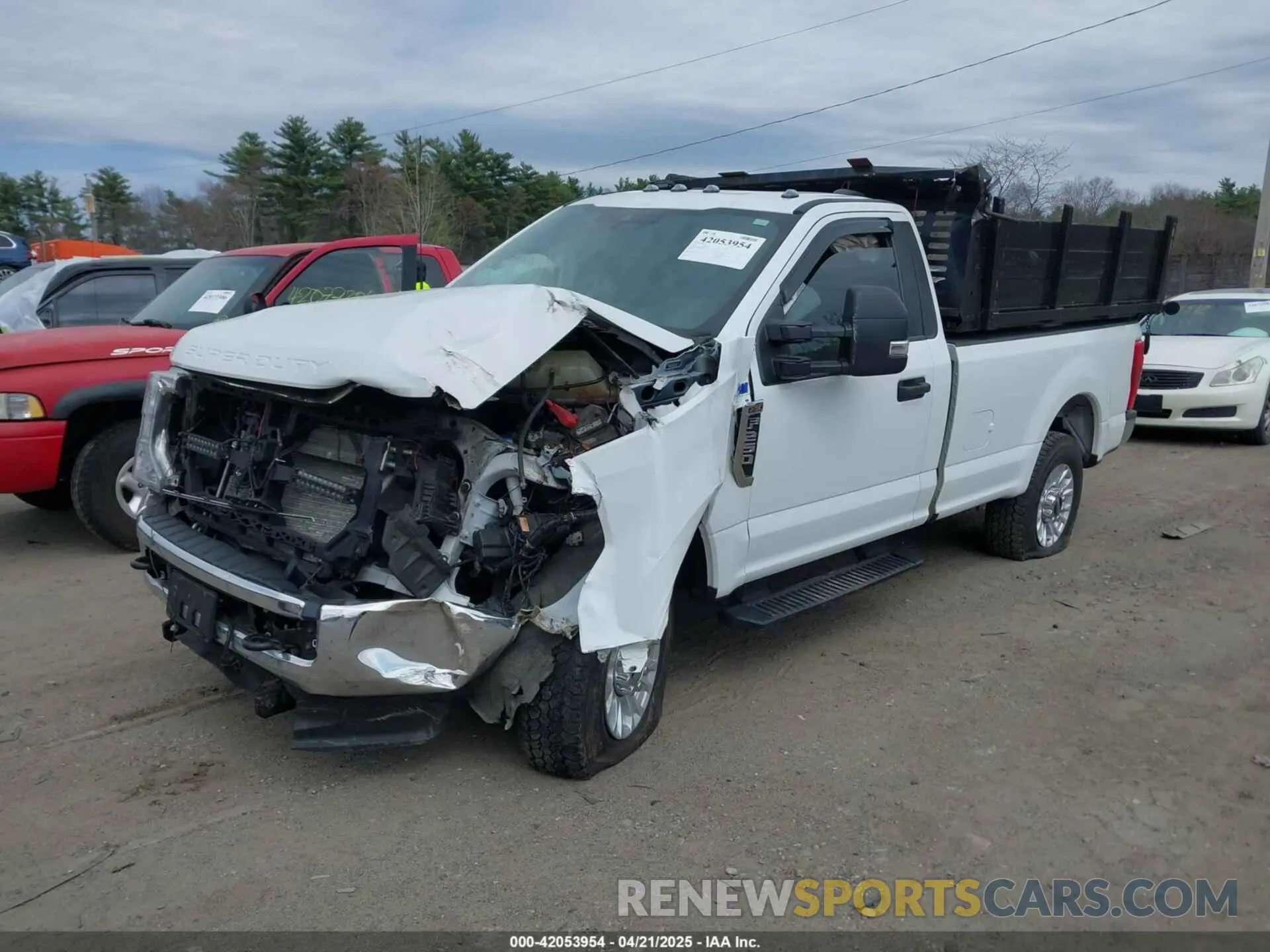 2 fotografías del automóvil dañado 1FTBF2B67NEE11698 FORD F-250 2022
