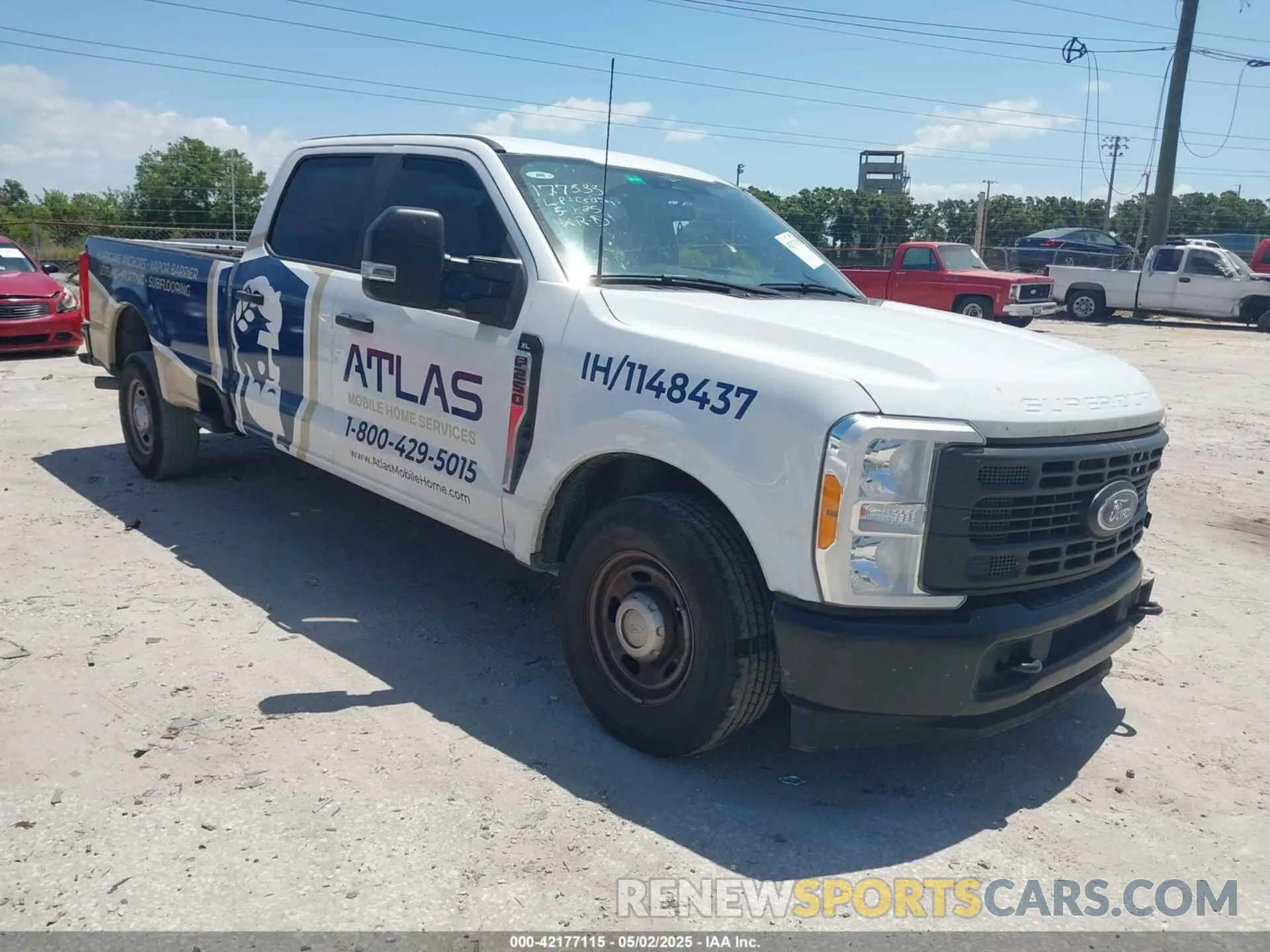 1 fotografías del automóvil dañado 1FT7W2AA7PEE21923 FORD F-250 2023
