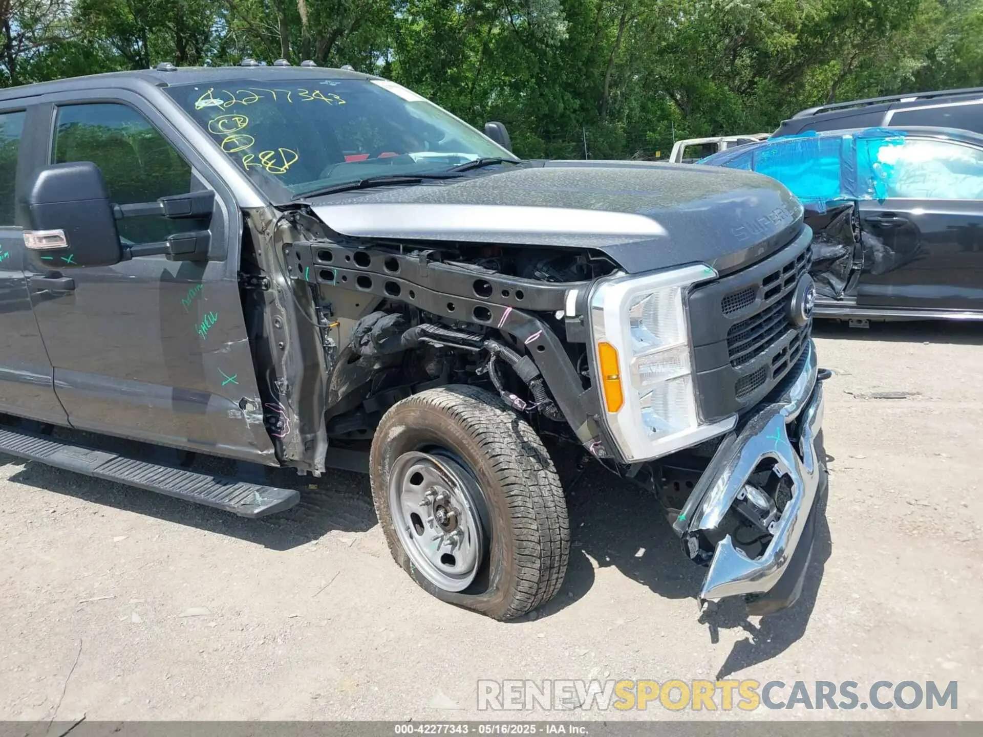 6 fotografías del automóvil dañado 1FT7W2AA9PEE21227 FORD F-250 2023