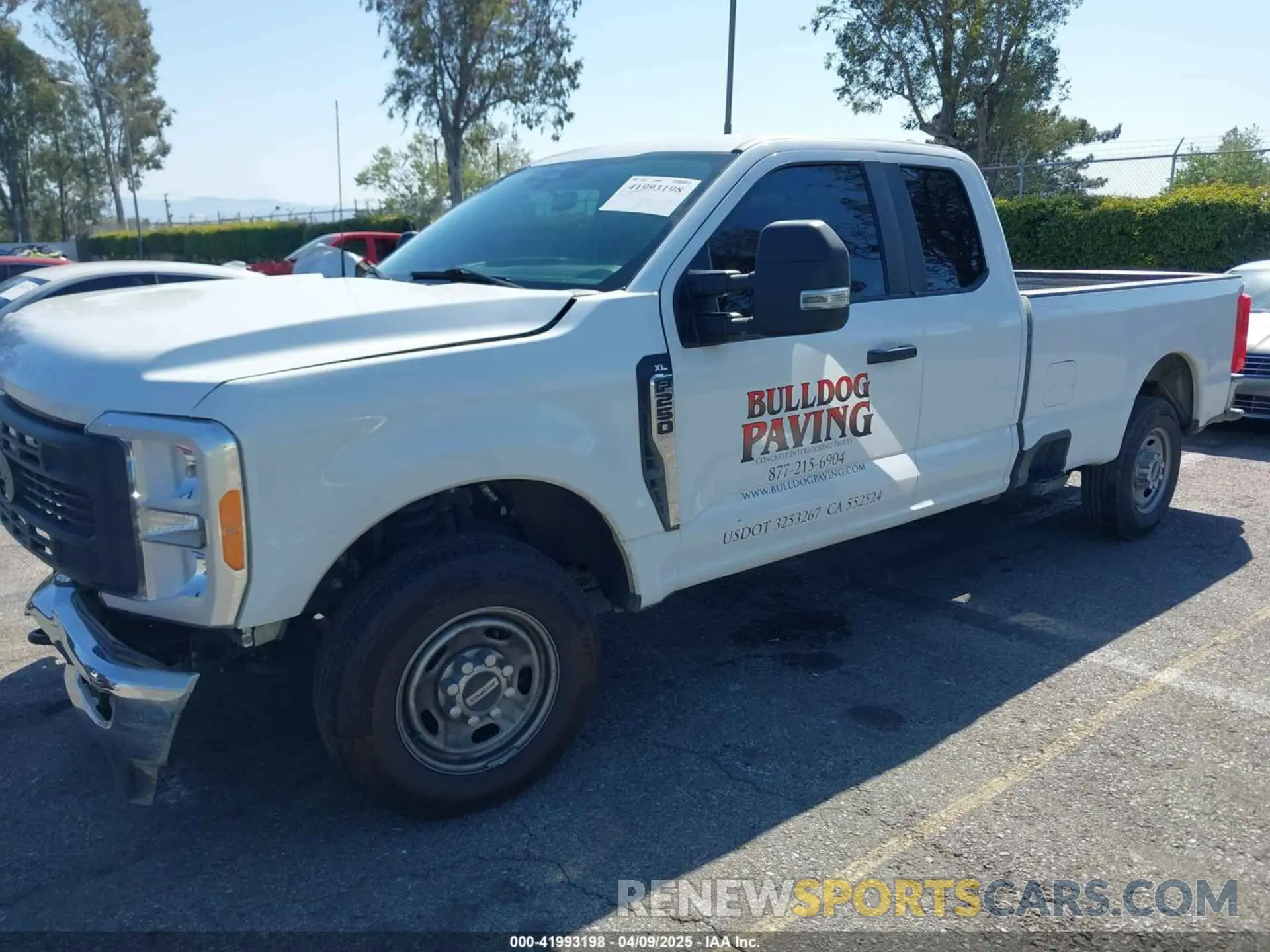 2 fotografías del automóvil dañado 1FT7X2AA4PEC25354 FORD F-250 2023