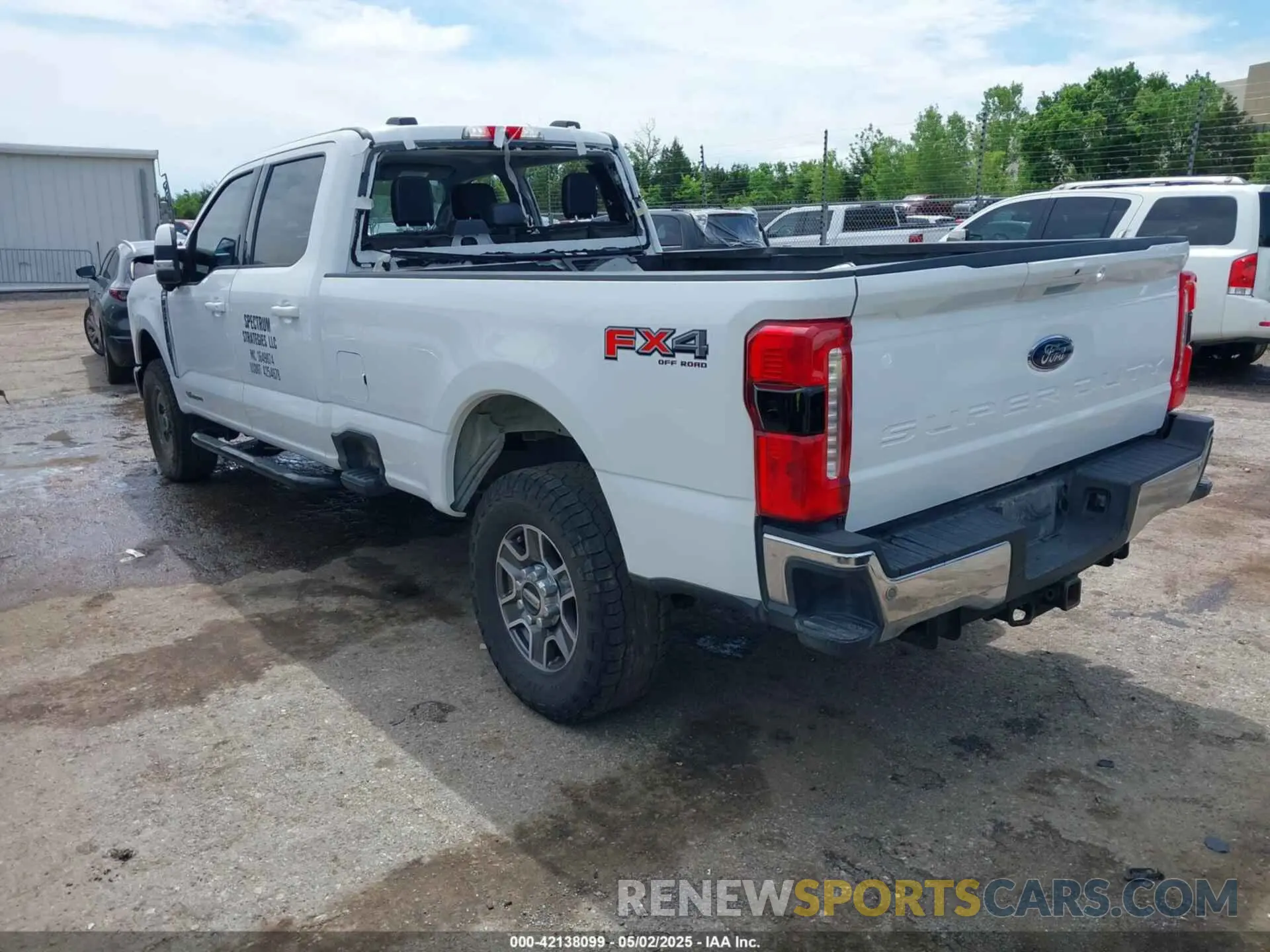 3 fotografías del automóvil dañado 1FT8W2BT9PED33475 FORD F-250 2023