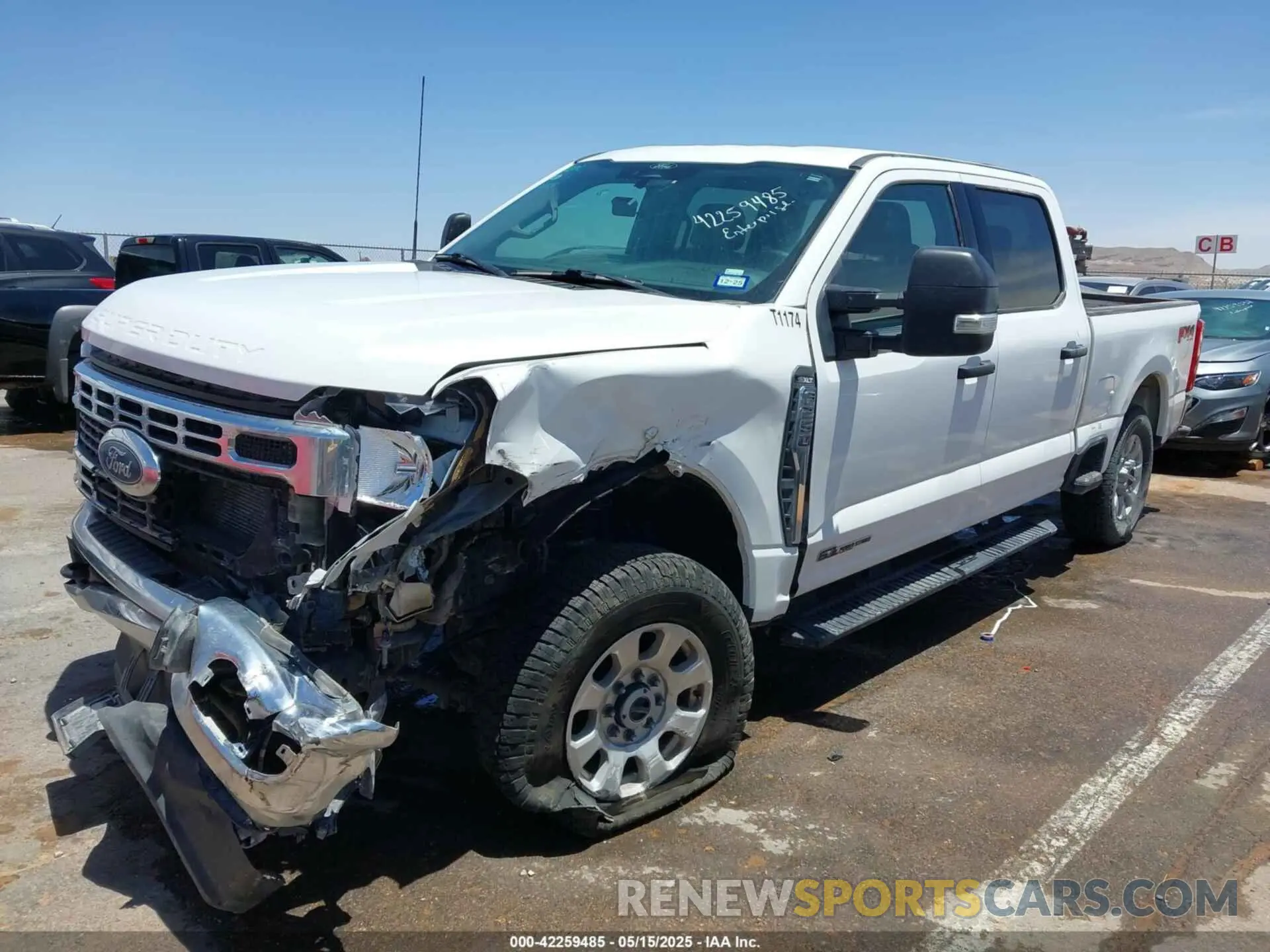 14 fotografías del automóvil dañado 1FT7W2BT6REC66770 FORD F-250 2024