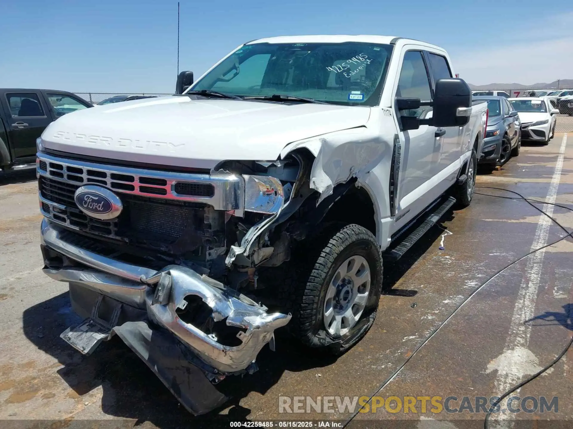 2 fotografías del automóvil dañado 1FT7W2BT6REC66770 FORD F-250 2024