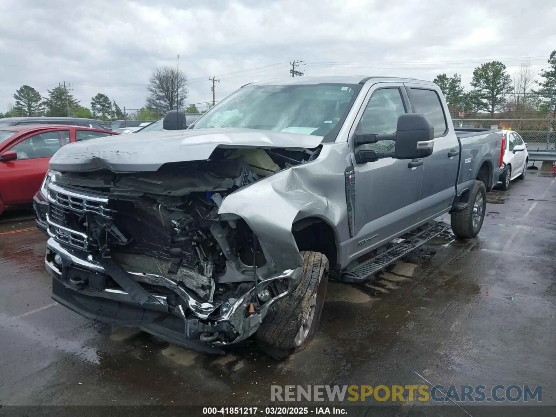 2 fotografías del automóvil dañado 1FT7W2BT9RED24404 FORD F-250 2024