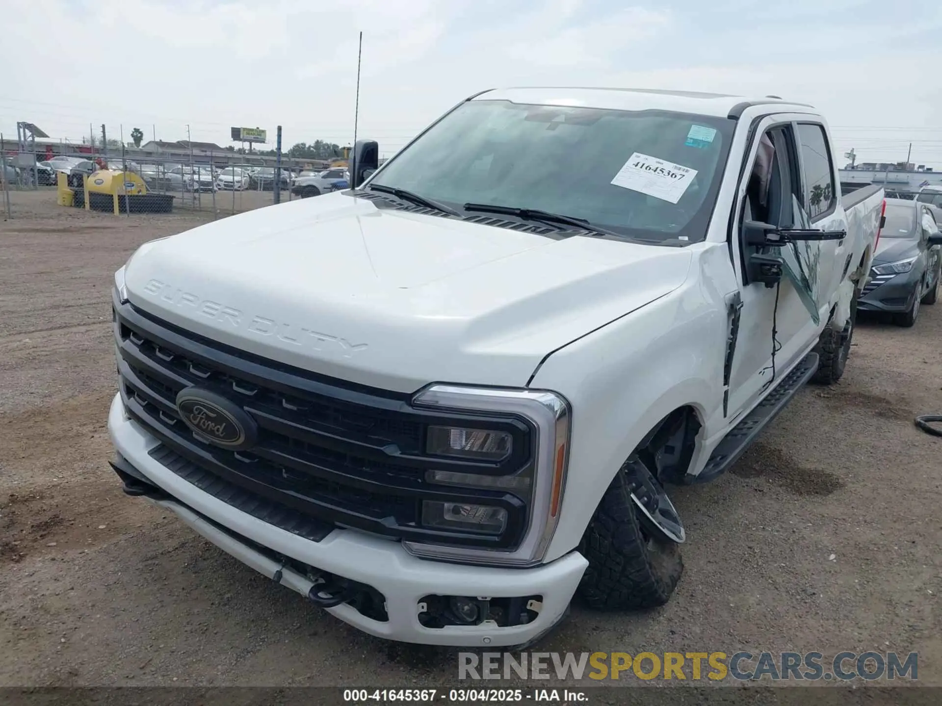 2 fotografías del automóvil dañado 1FT8W2BM5REE18258 FORD F-250 2024