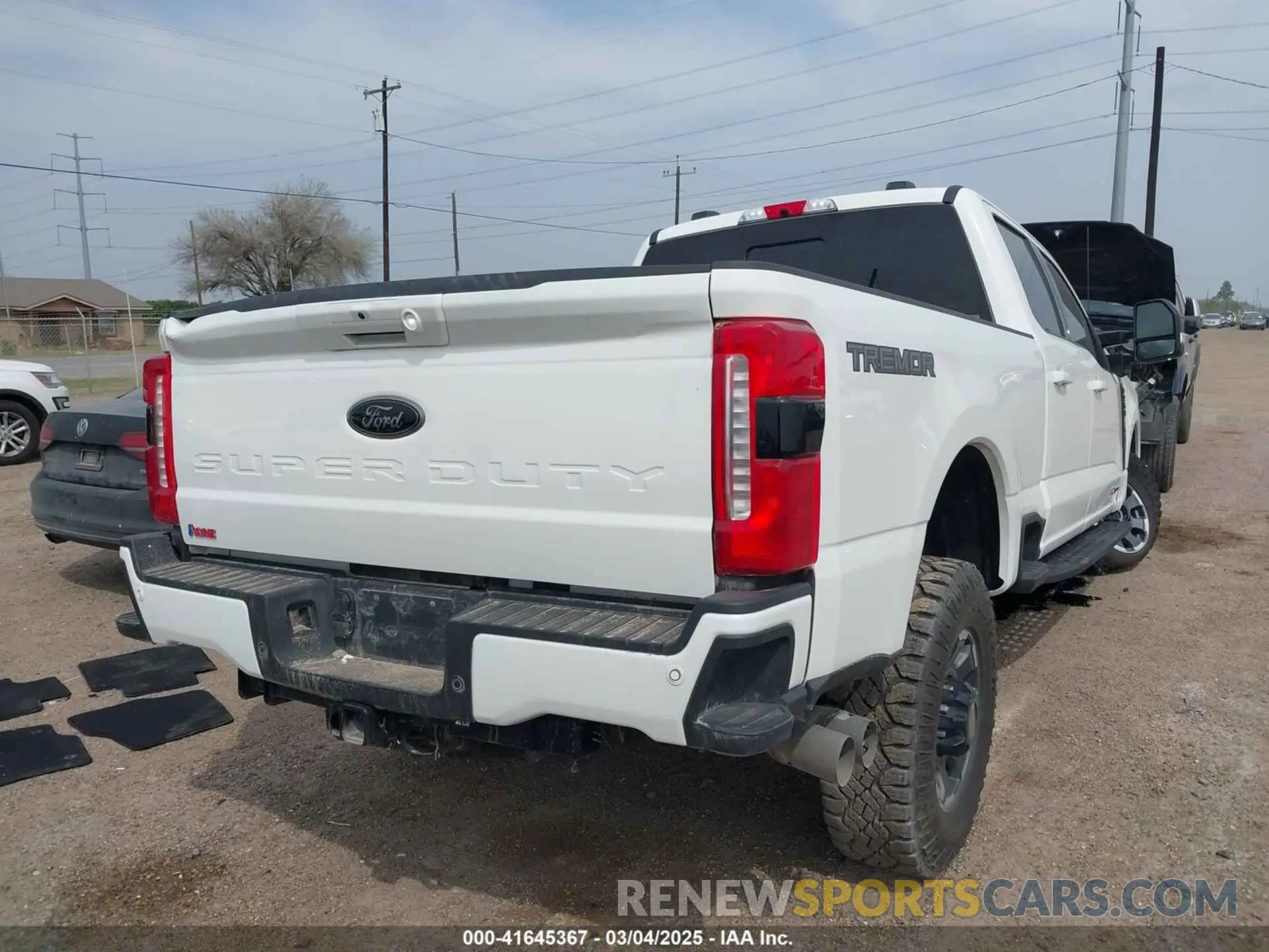 4 fotografías del automóvil dañado 1FT8W2BM5REE18258 FORD F-250 2024