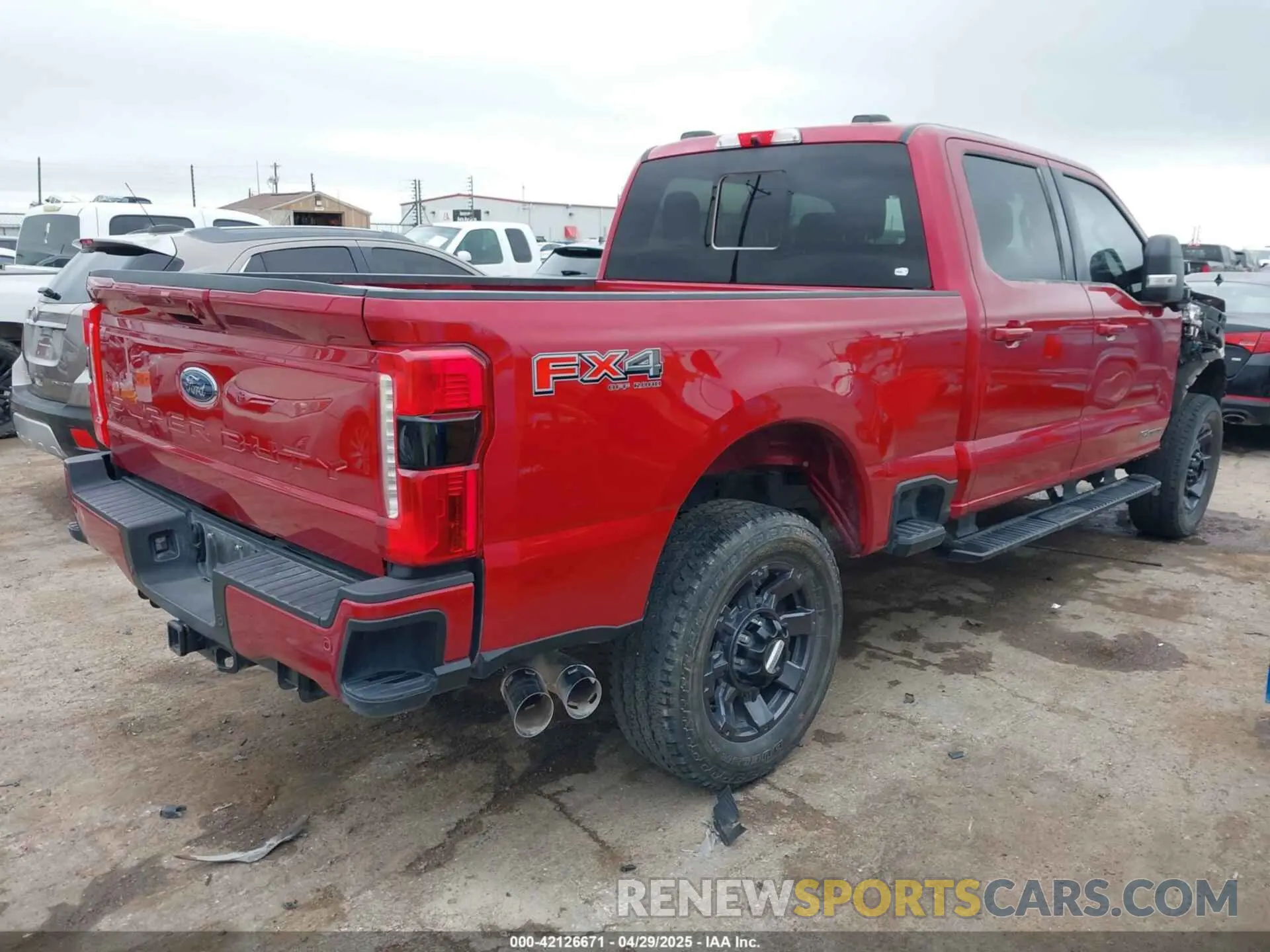 4 fotografías del automóvil dañado 1FT8W2BT6REC90989 FORD F-250 2024