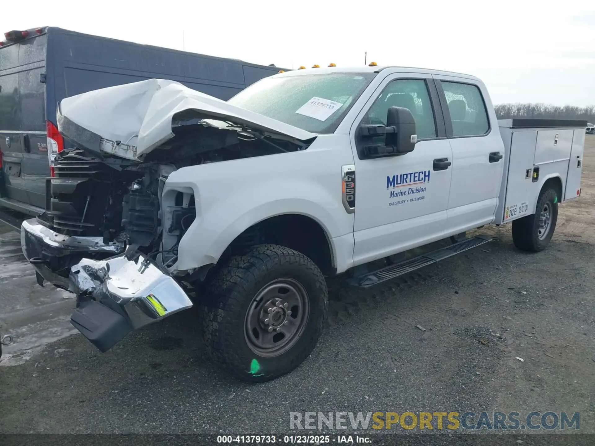 2 fotografías del automóvil dañado 1FD7W3B65KED43890 FORD F-350 2019