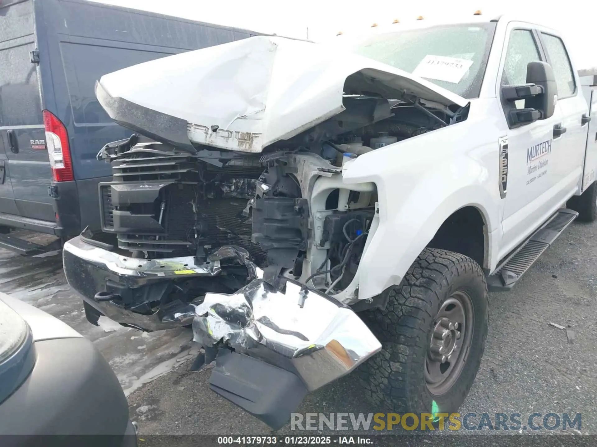 6 fotografías del automóvil dañado 1FD7W3B65KED43890 FORD F-350 2019