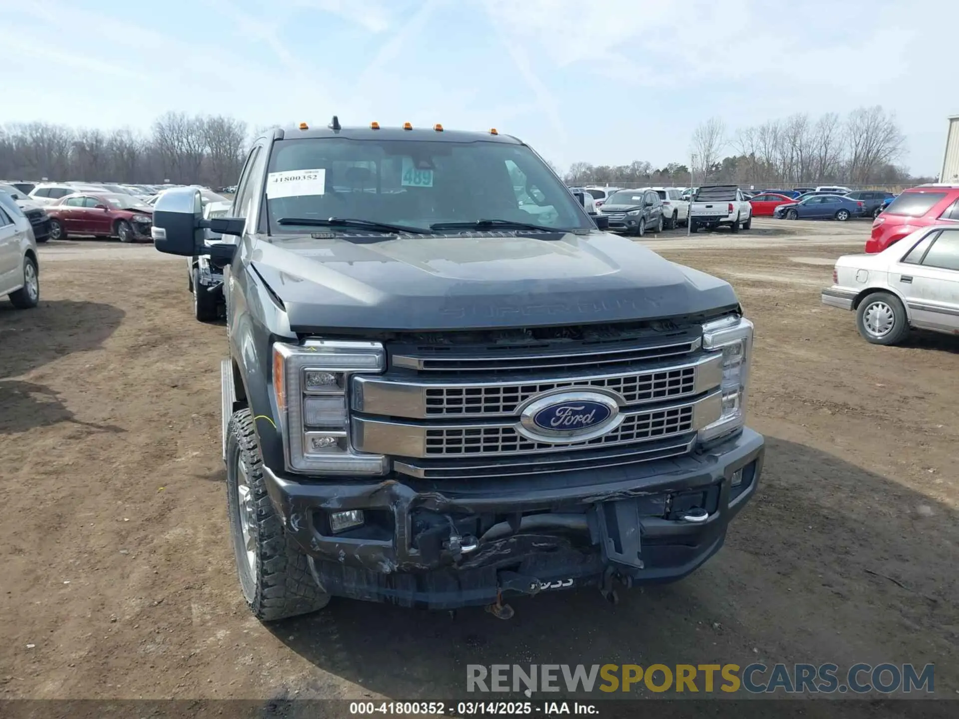 11 fotografías del automóvil dañado 1FT8W3BT7KEF76443 FORD F-350 2019