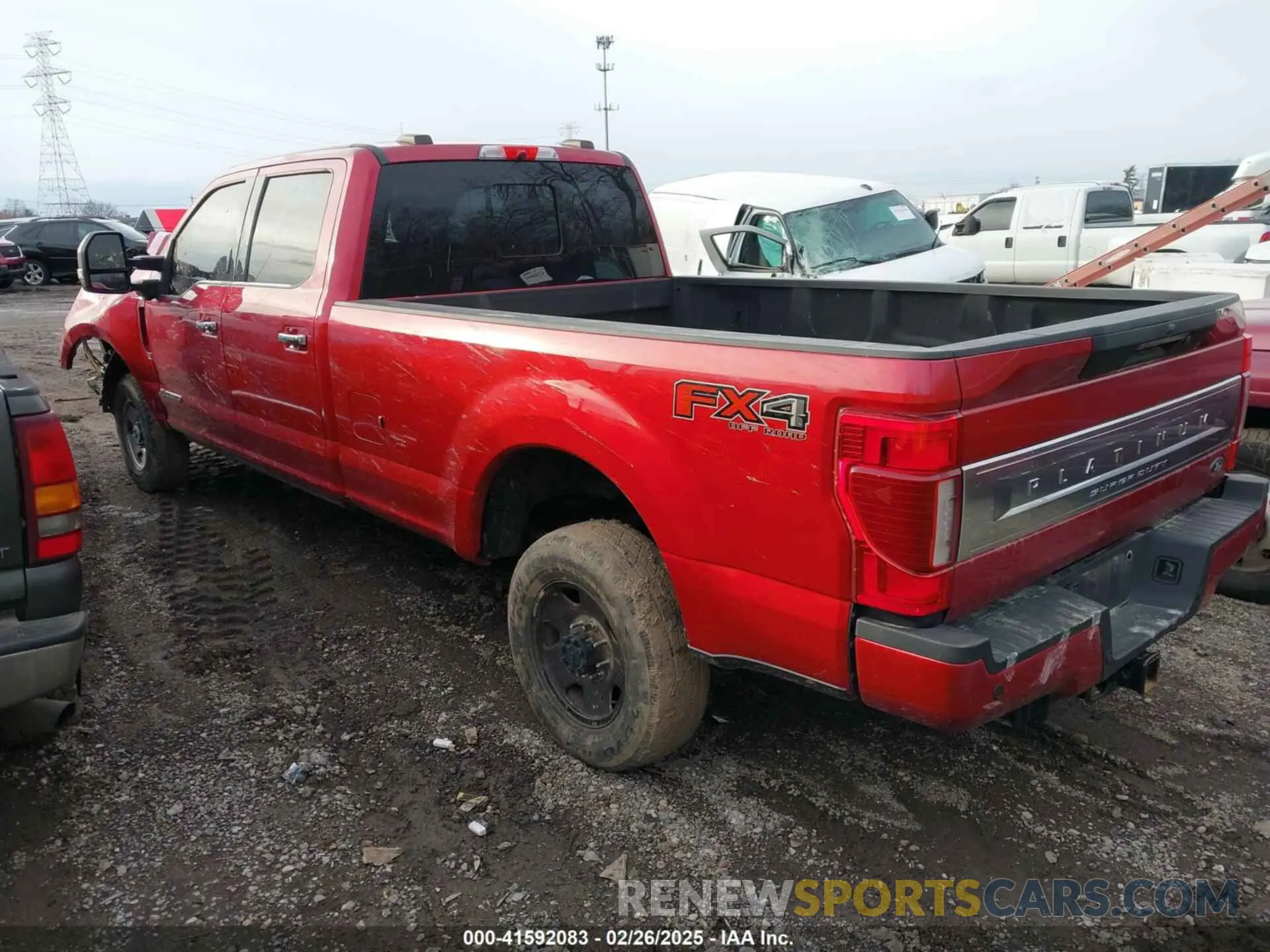 3 fotografías del automóvil dañado 1FT8W3BT2LEE17640 FORD F-350 2020