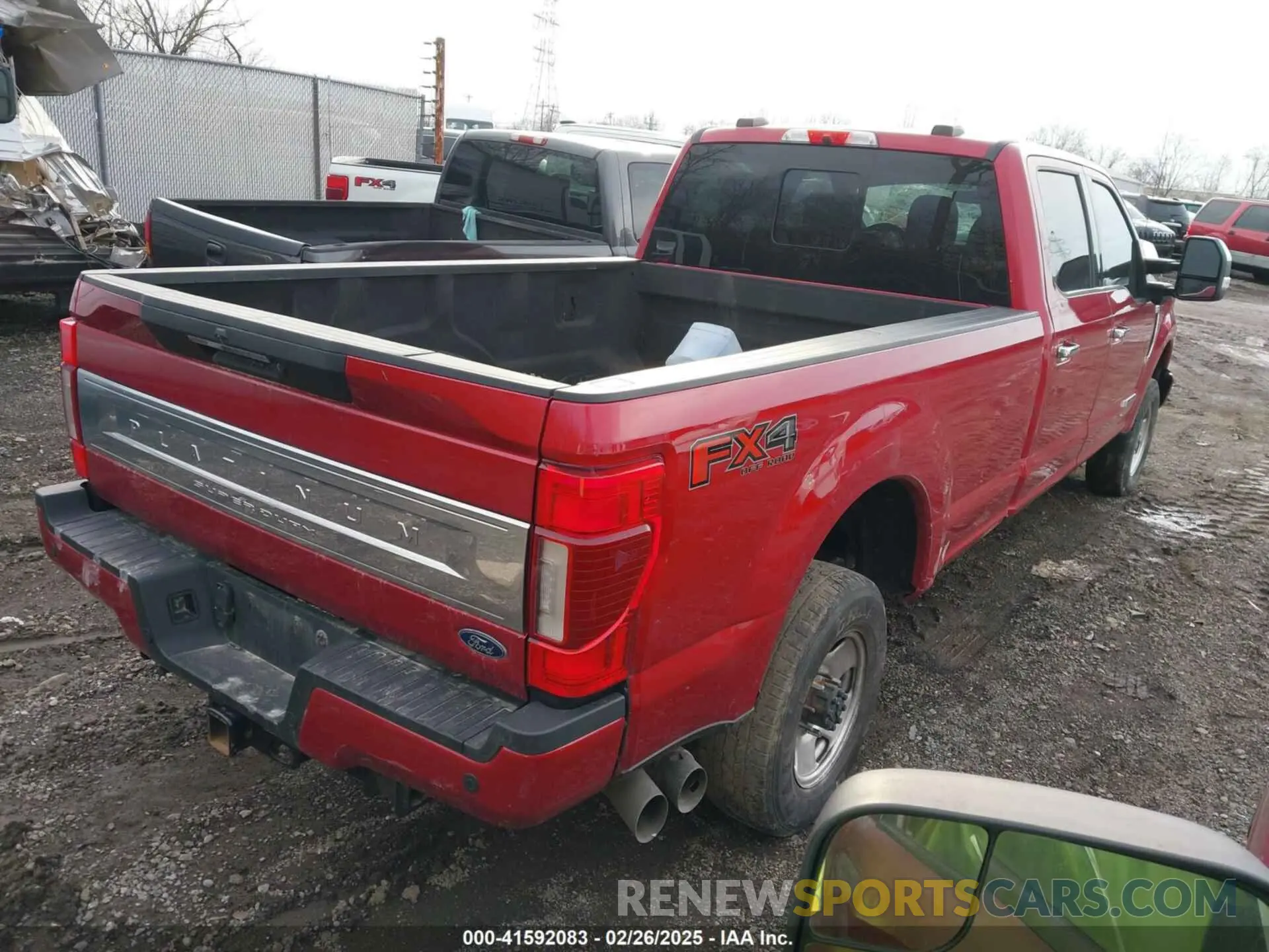 4 fotografías del automóvil dañado 1FT8W3BT2LEE17640 FORD F-350 2020