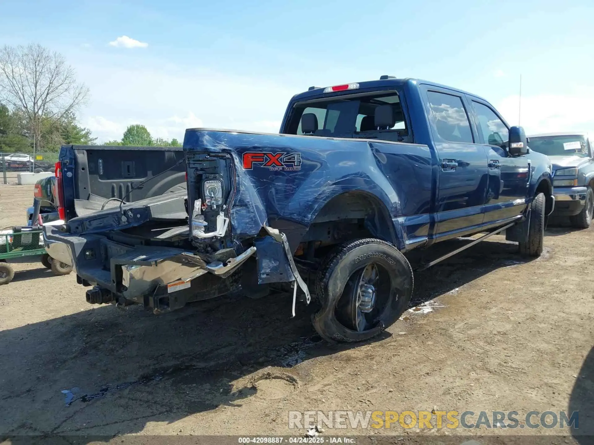 4 fotografías del automóvil dañado 1FT8W3BTXLEC38780 FORD F-350 2020