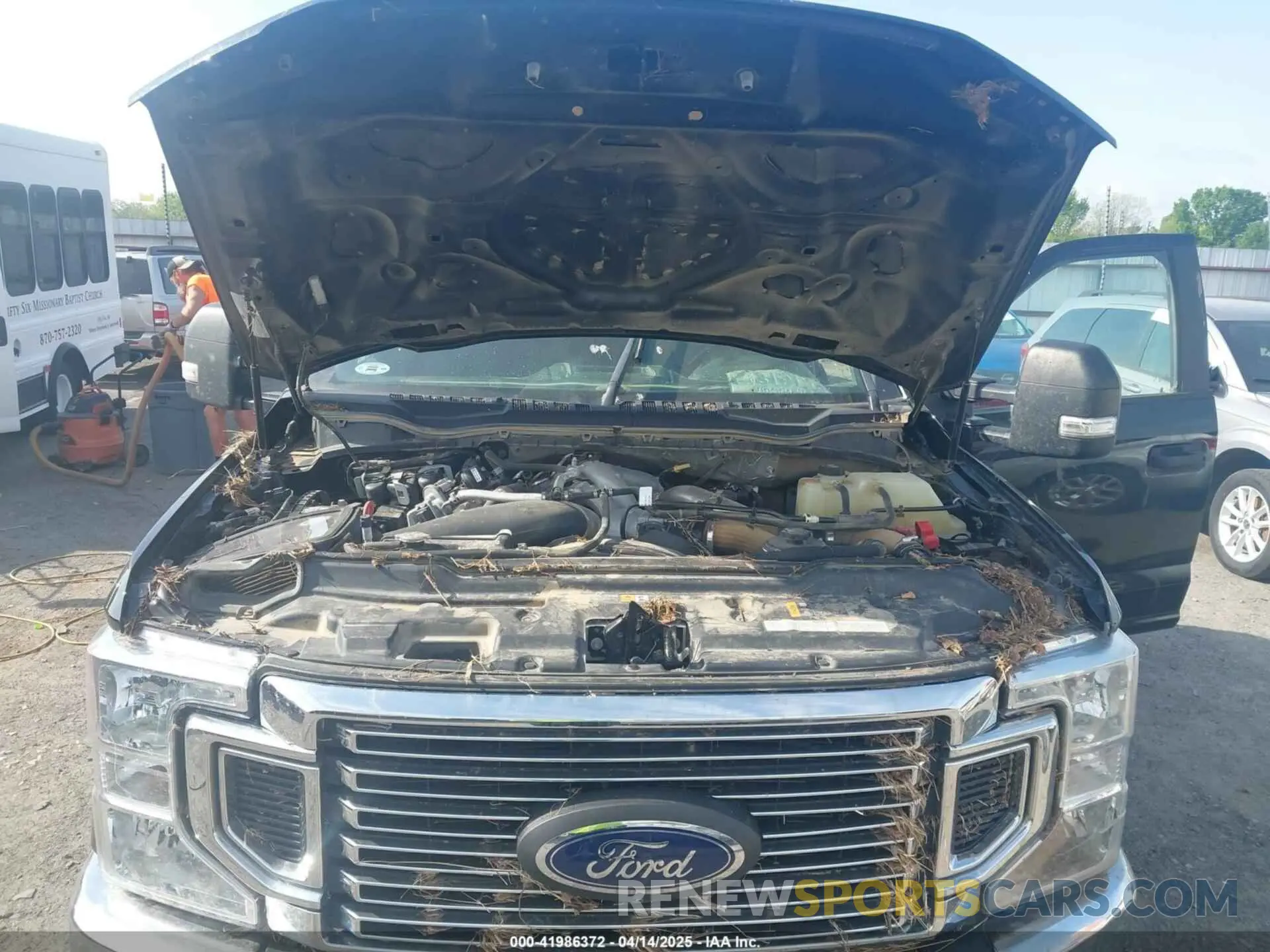 10 fotografías del automóvil dañado 1FT8W3DT9LEE95555 FORD F-350 2020