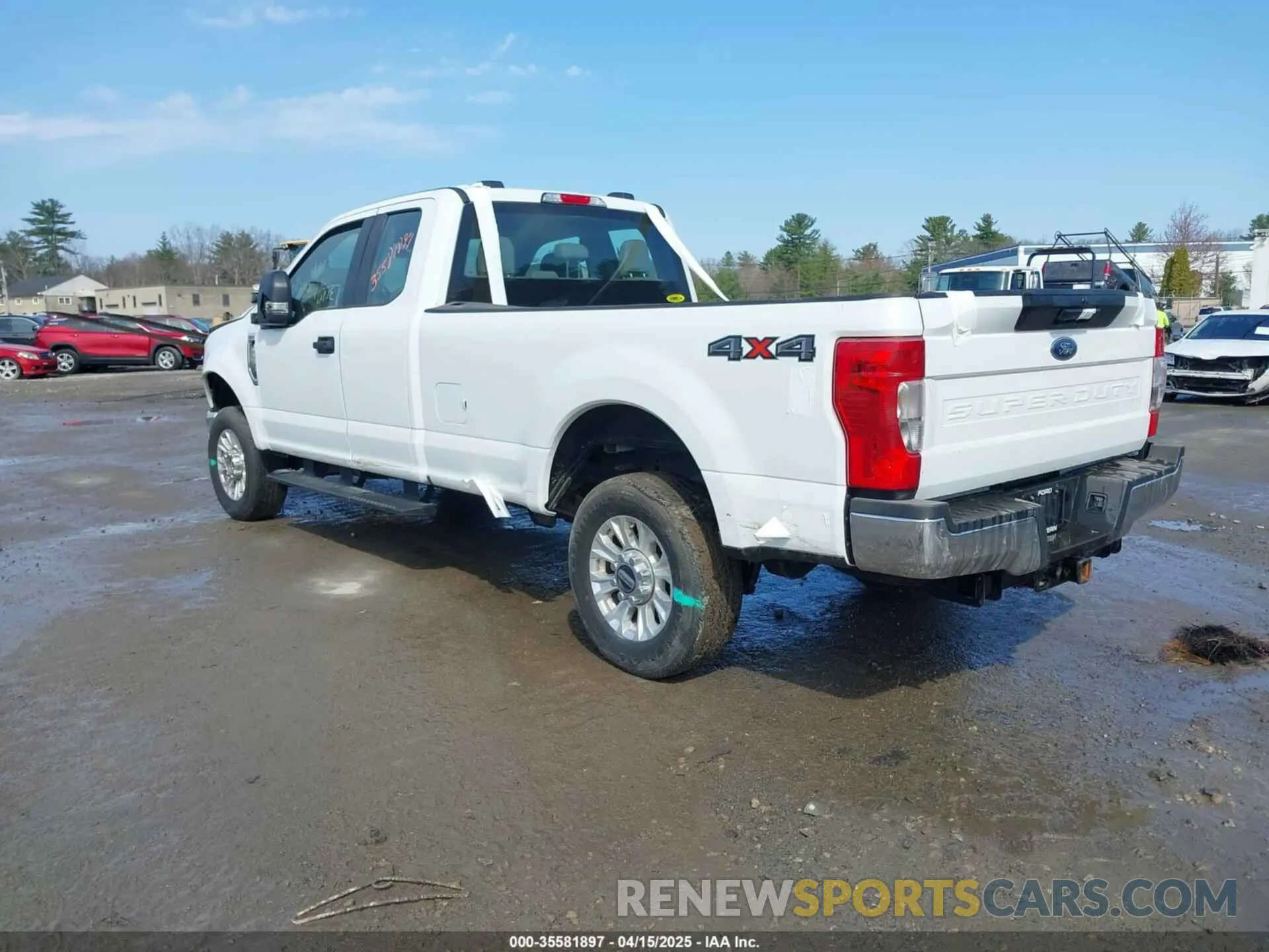 3 fotografías del automóvil dañado 1FT8X3B62LEE55330 FORD F-350 2020