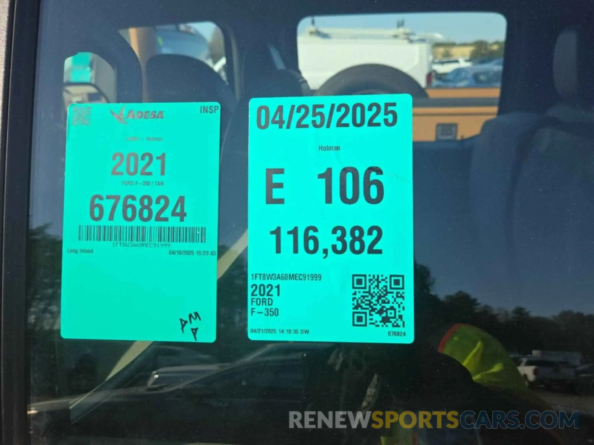 21 fotografías del automóvil dañado 1FT8W3A60MEC91999 FORD F-350 2021