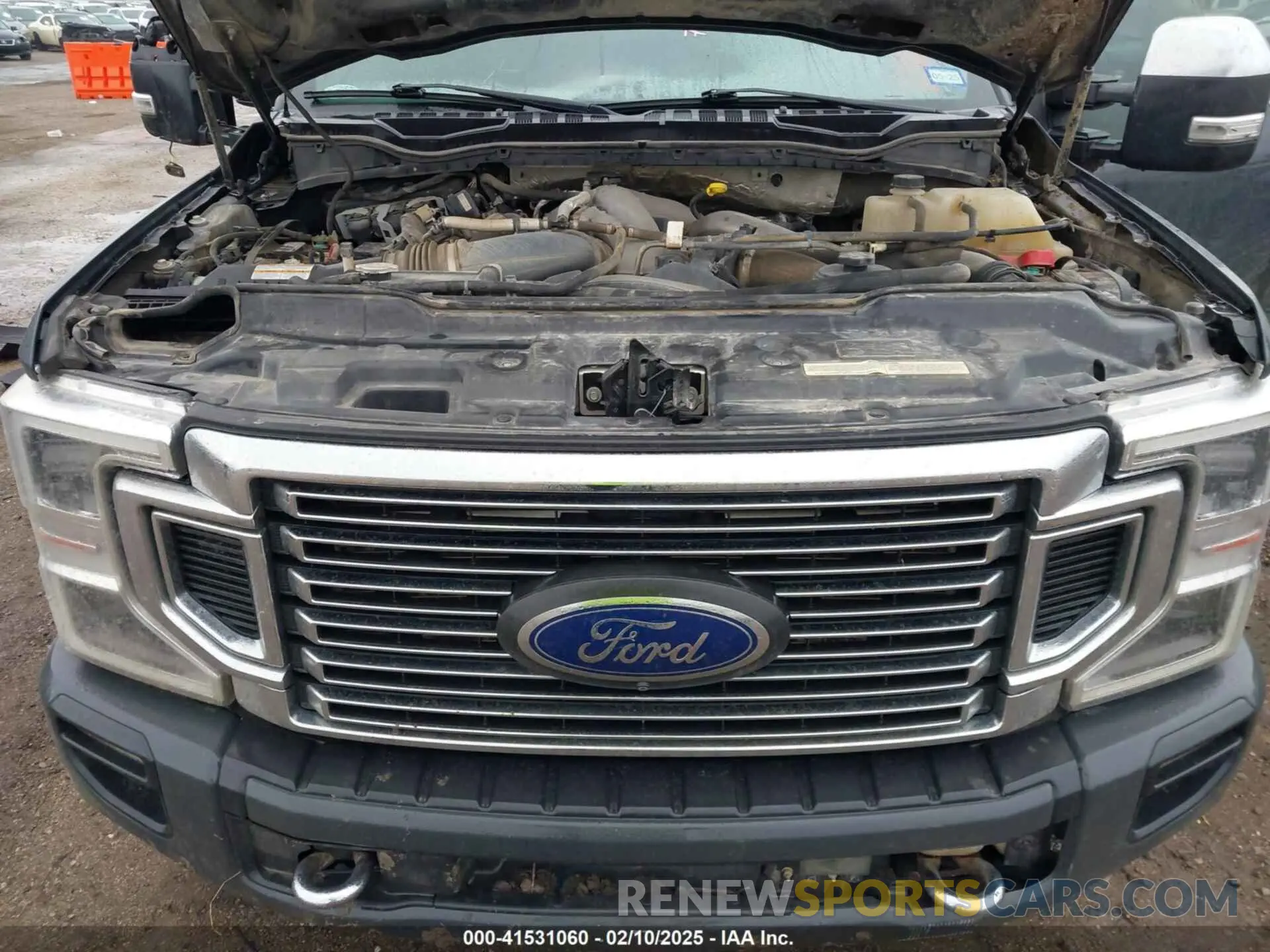 10 fotografías del automóvil dañado 1FT8W3DT8MEC87295 FORD F-350 2021