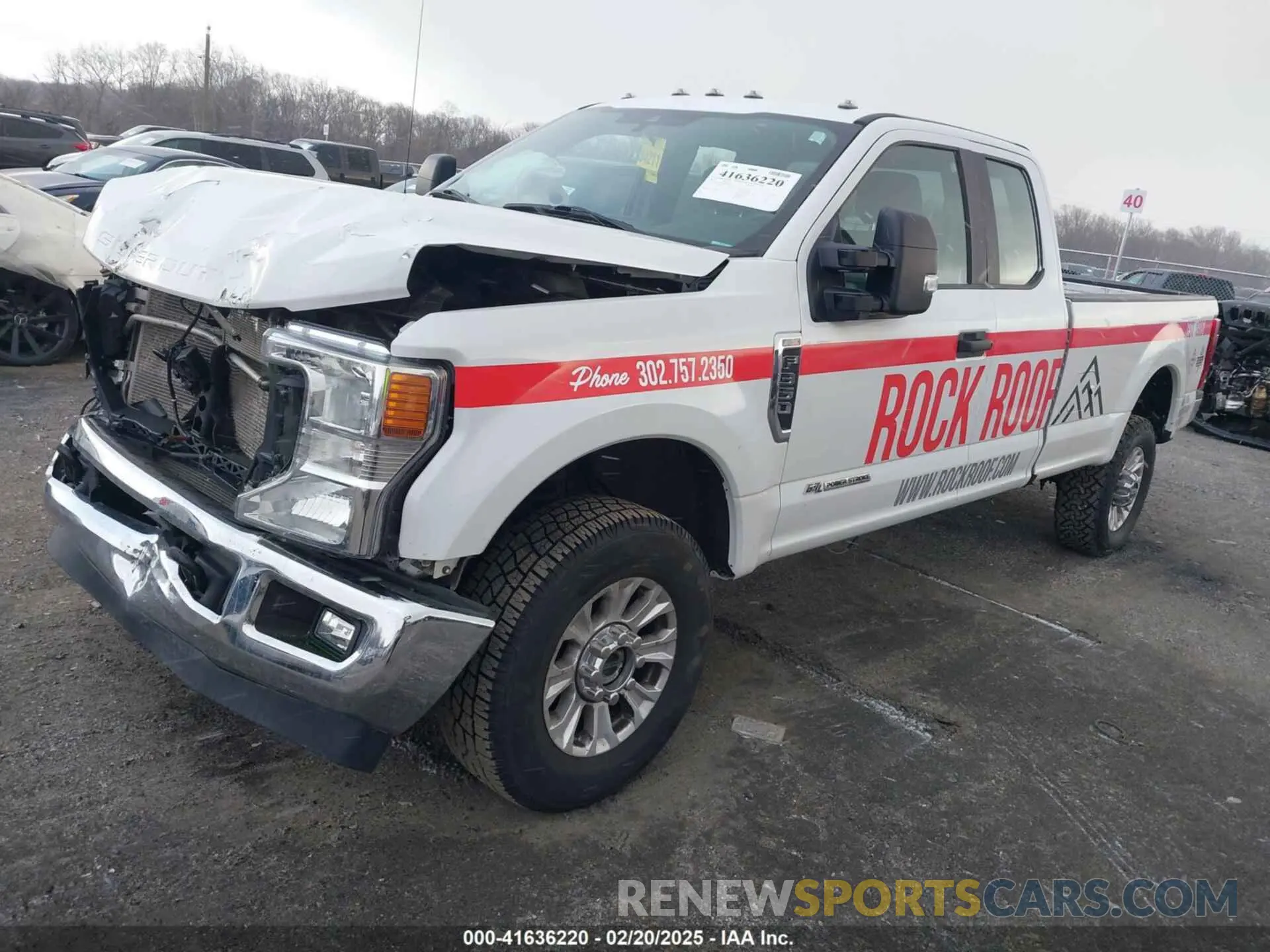 2 fotografías del automóvil dañado 1FT8X3BT7MEC86834 FORD F-350 2021