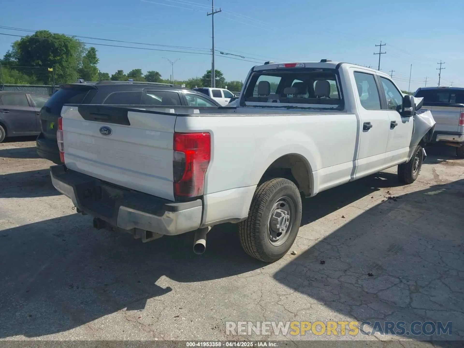 4 fotografías del automóvil dañado 1FT8W3A65NEG40012 FORD F-350 2022