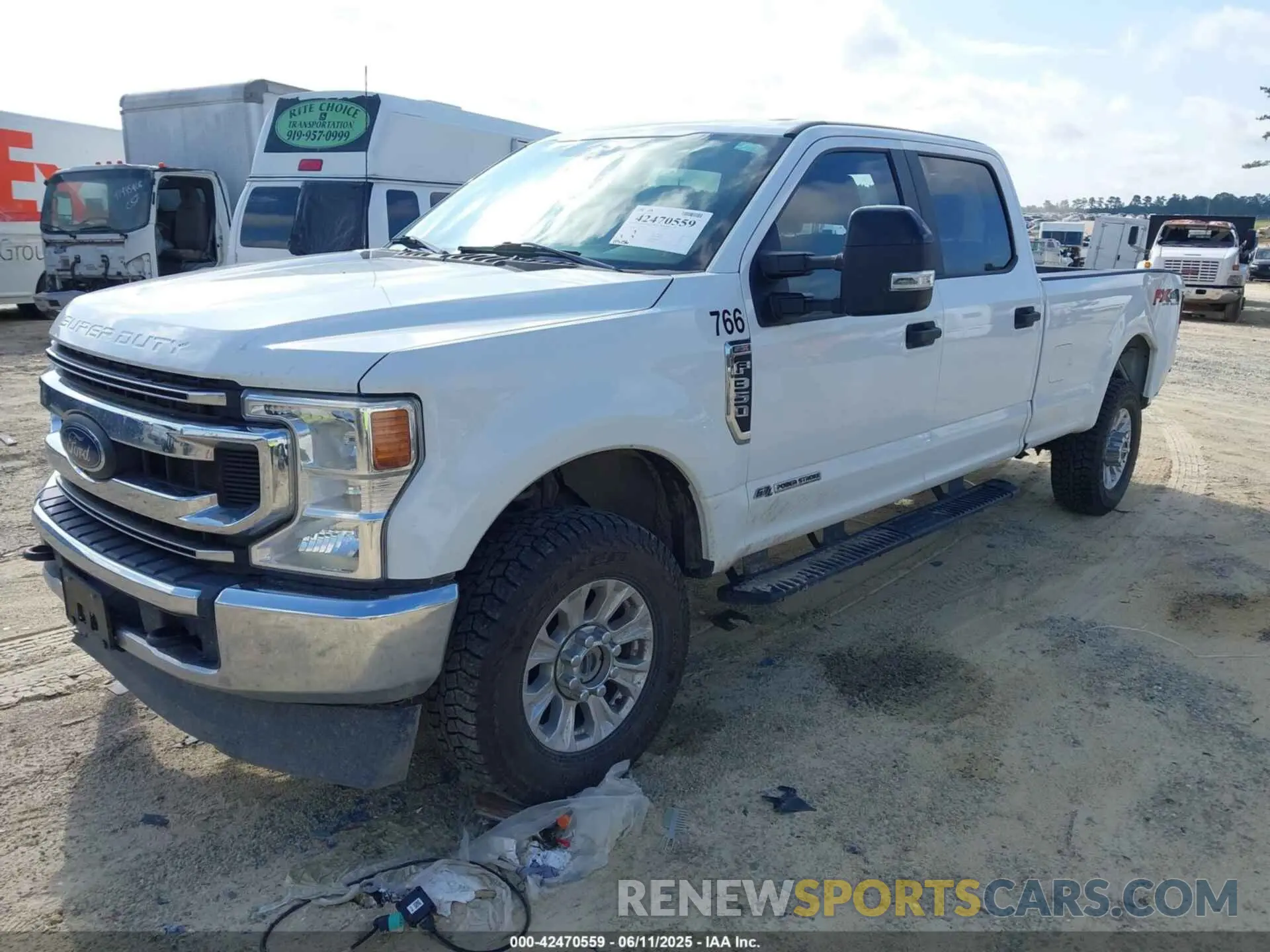 2 fotografías del automóvil dañado 1FT8W3BT2NEC05114 FORD F-350 2022