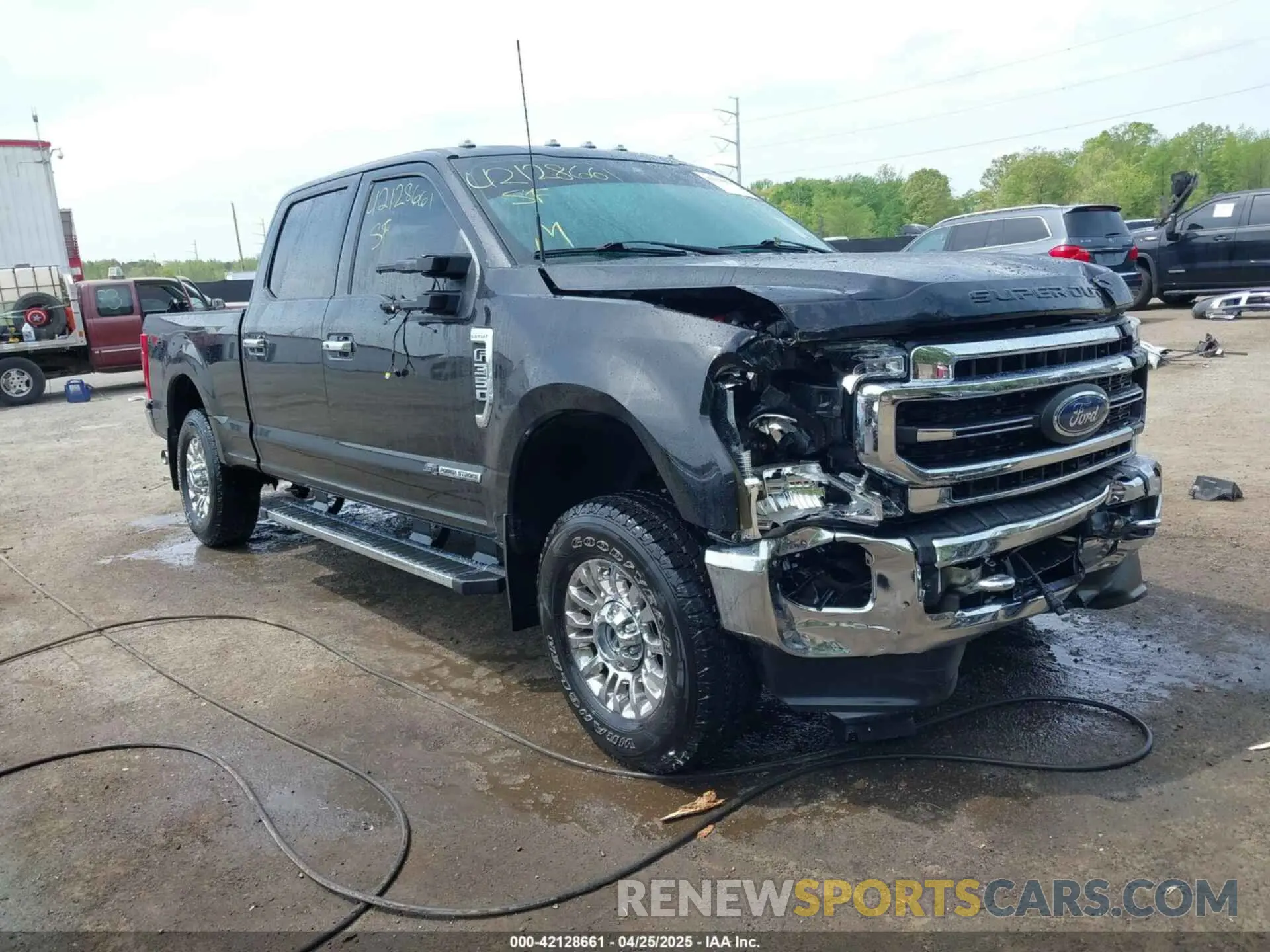 1 fotografías del automóvil dañado 1FT8W3BT5NEE11088 FORD F-350 2022