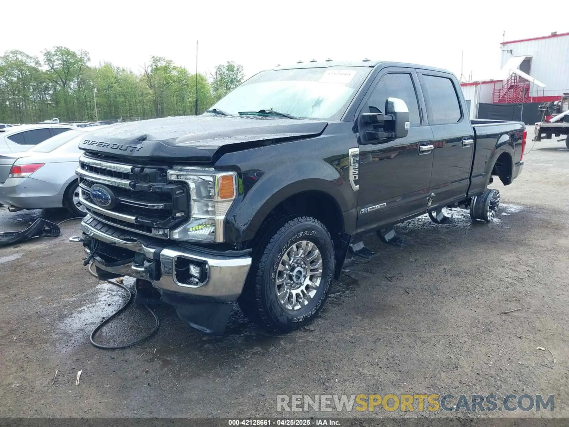 2 fotografías del automóvil dañado 1FT8W3BT5NEE11088 FORD F-350 2022