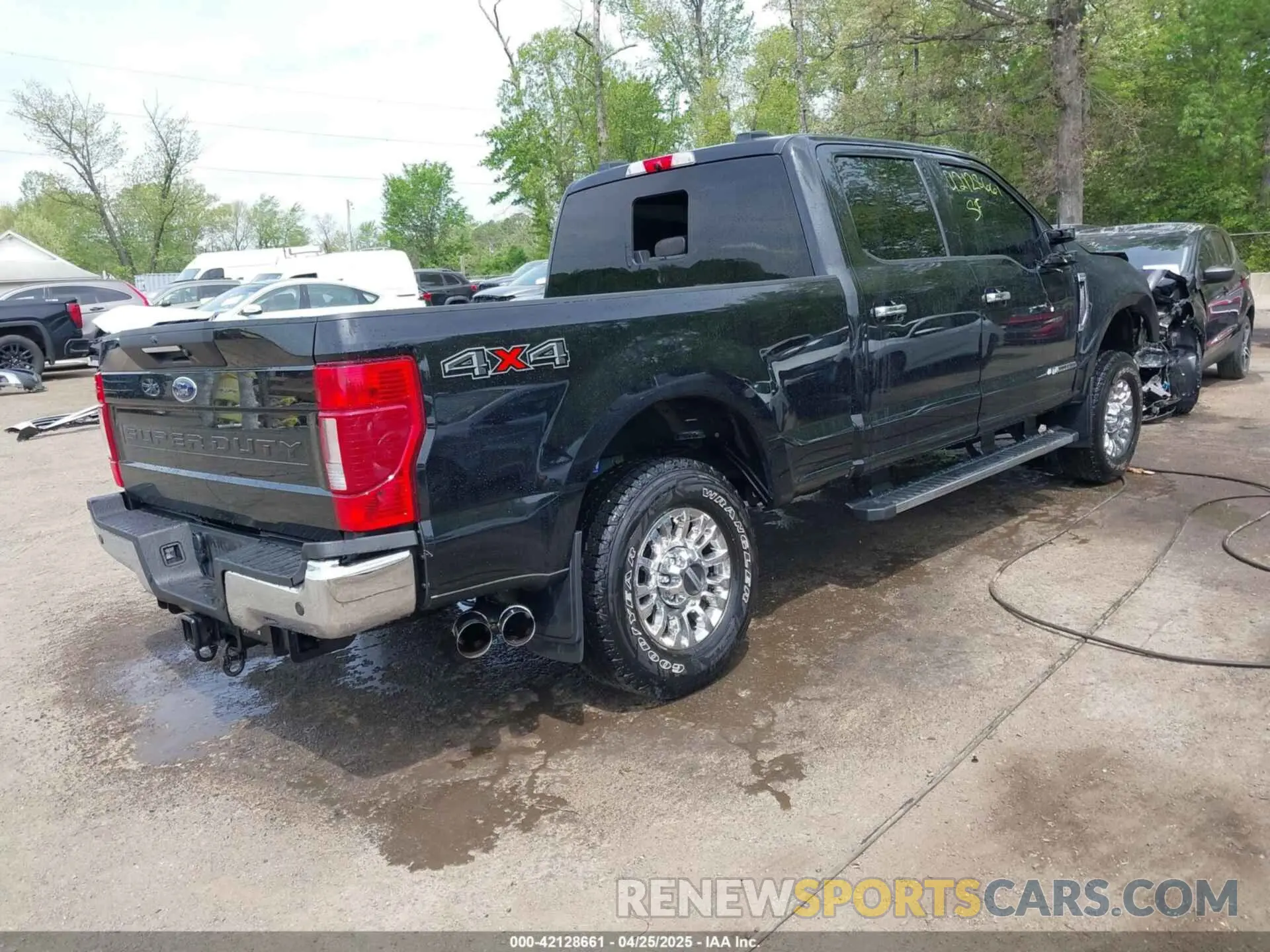 4 fotografías del automóvil dañado 1FT8W3BT5NEE11088 FORD F-350 2022