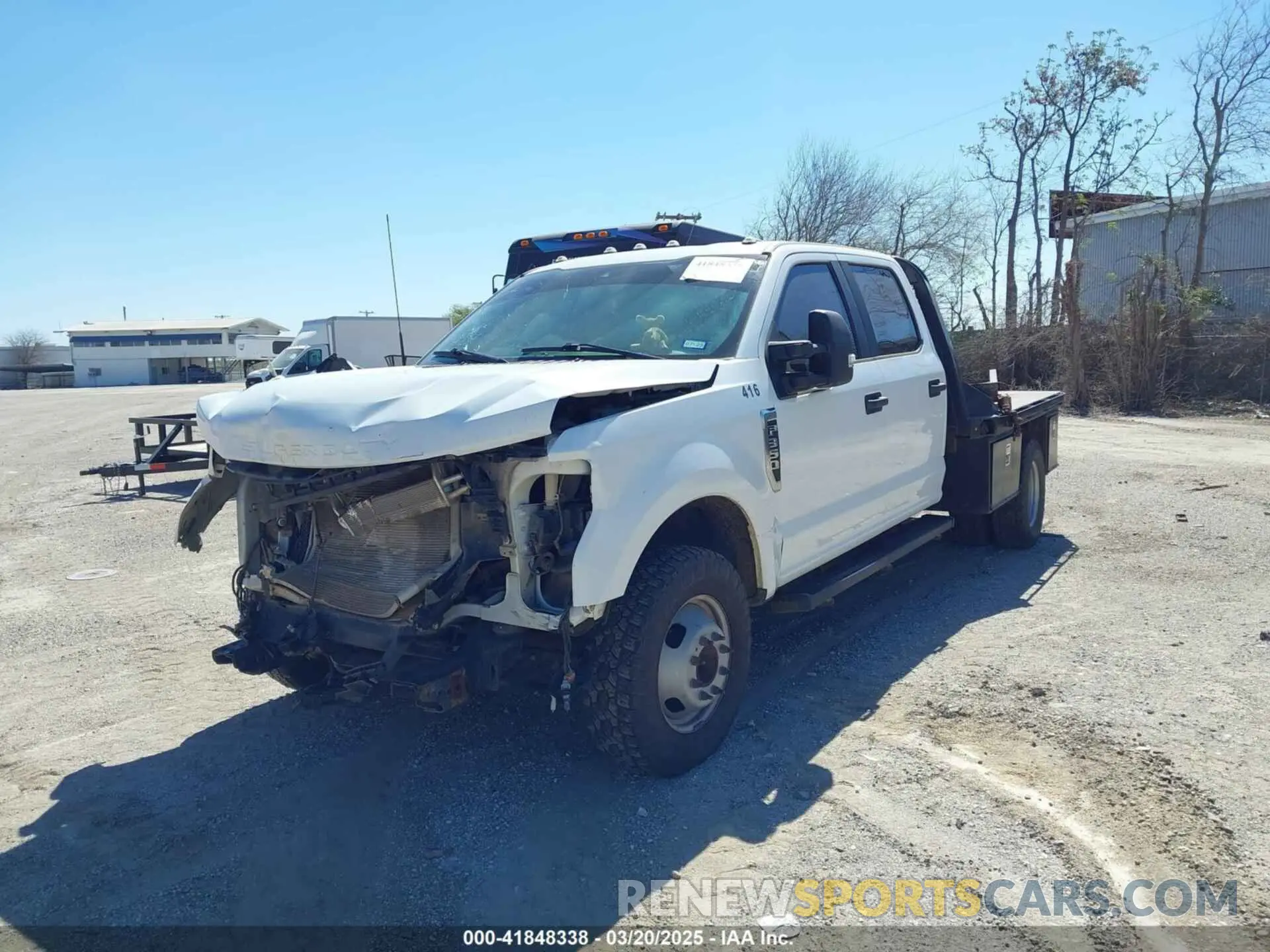 2 fotografías del automóvil dañado 1FT8W3C68NEE83511 FORD F-350 2022