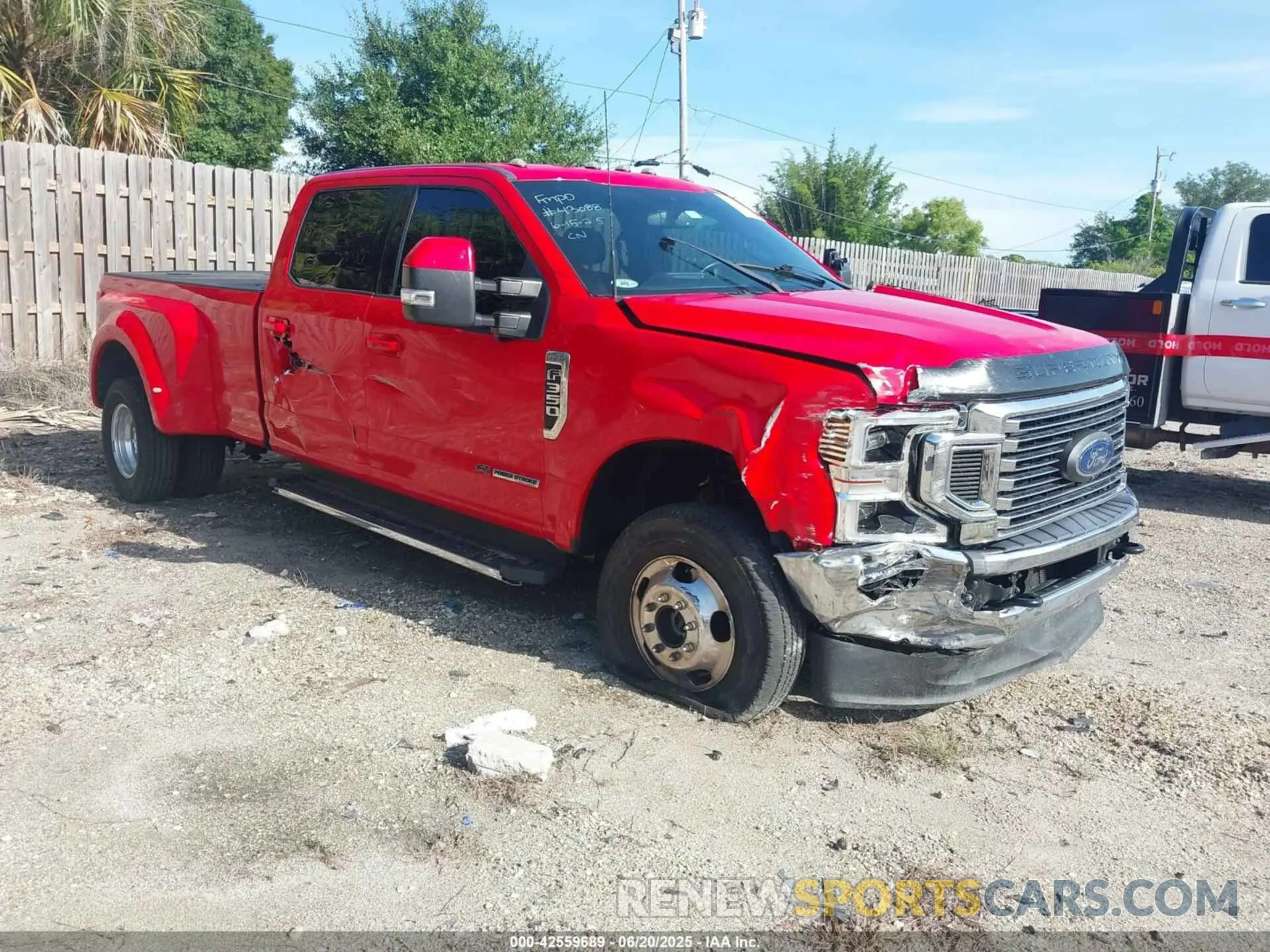 1 fotografías del automóvil dañado 1FT8W3DT9NED10648 FORD F-350 2022