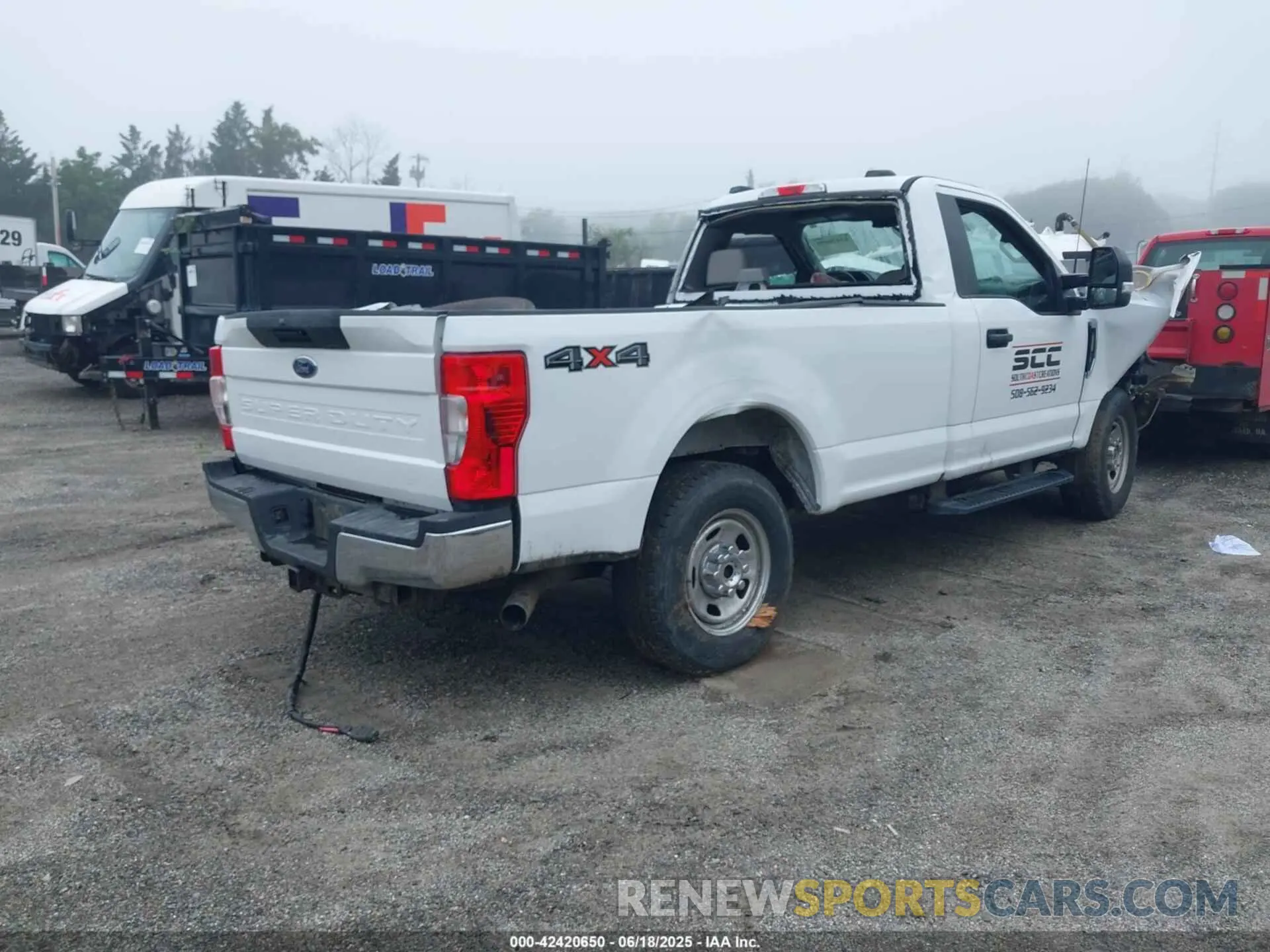 4 fotografías del automóvil dañado 1FTRF3B62NEC00753 FORD F-350 2022