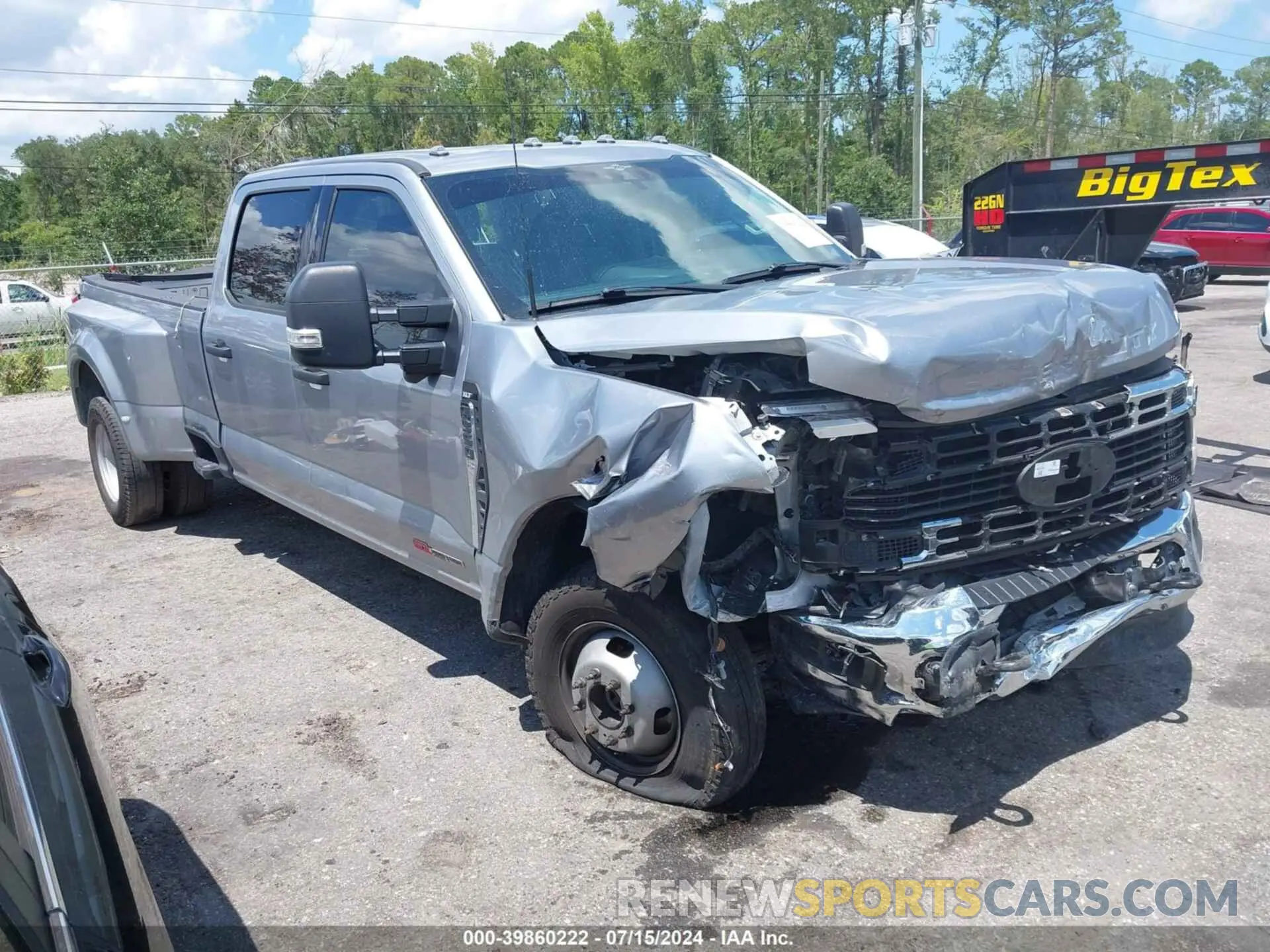 1 fotografías del automóvil dañado 1FT8W3DM8PEC20905 FORD F-350 2023