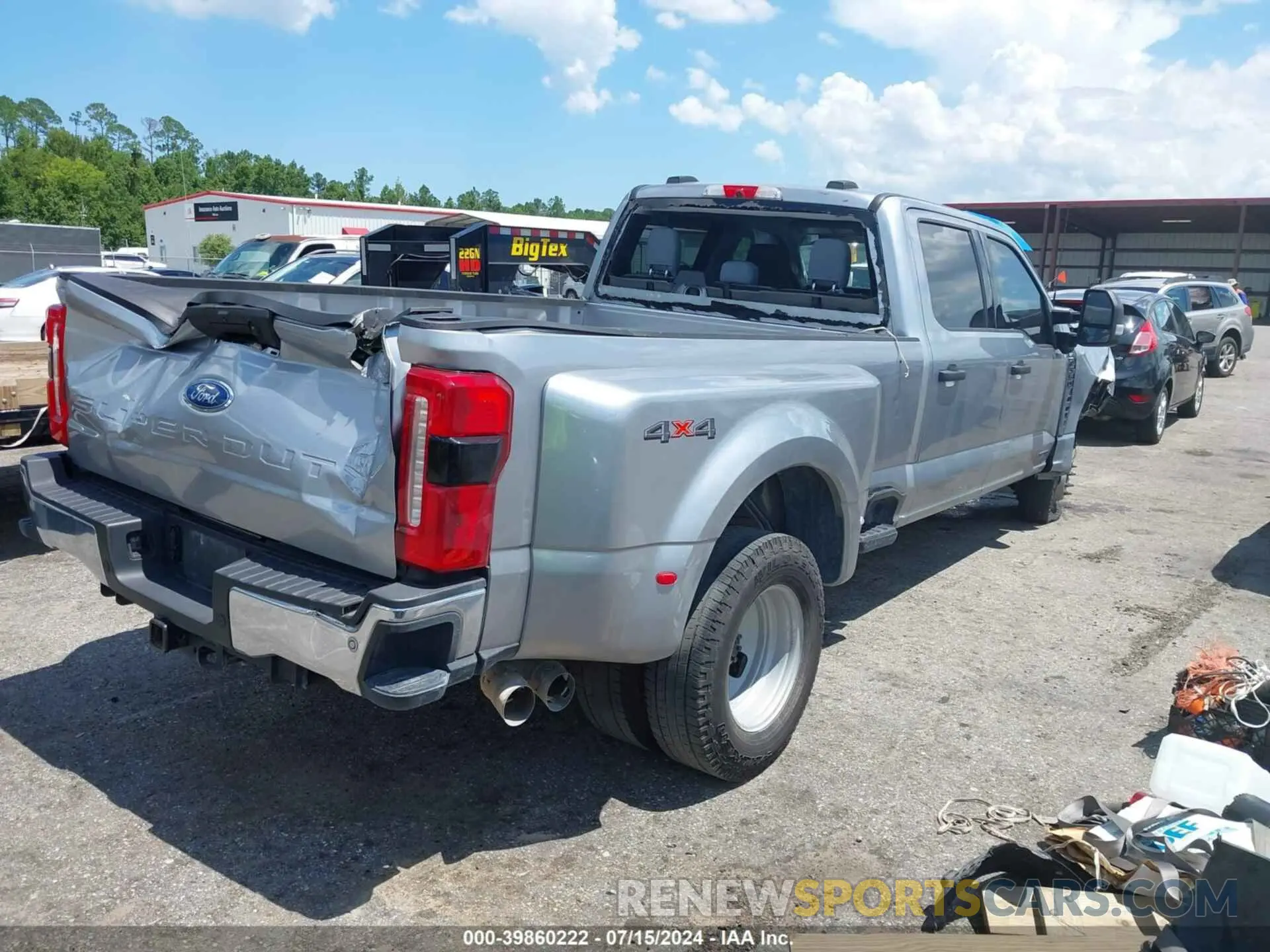 4 fotografías del automóvil dañado 1FT8W3DM8PEC20905 FORD F-350 2023
