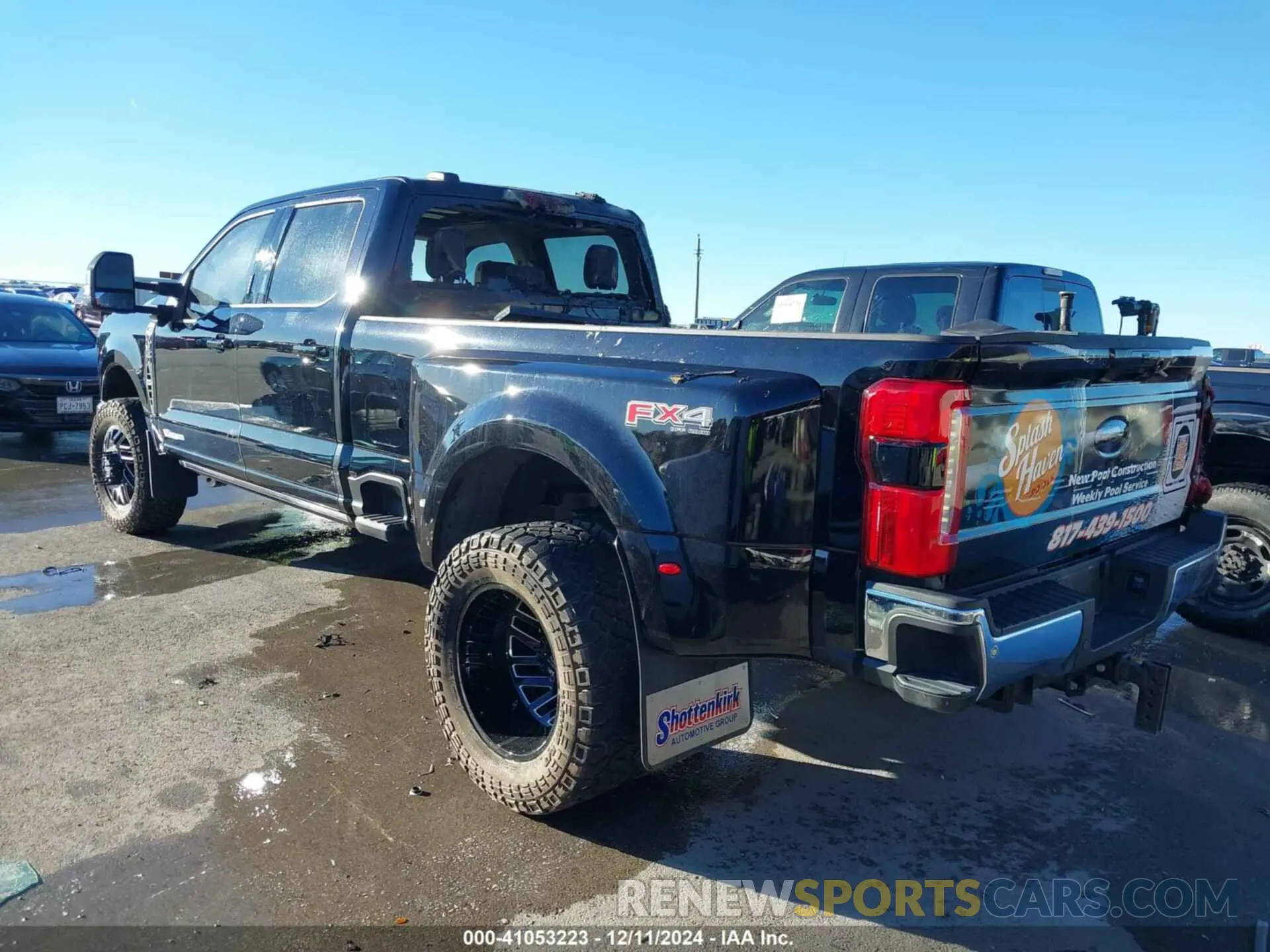 3 fotografías del automóvil dañado 1FT8W3DM3REE18665 FORD F-350 2024