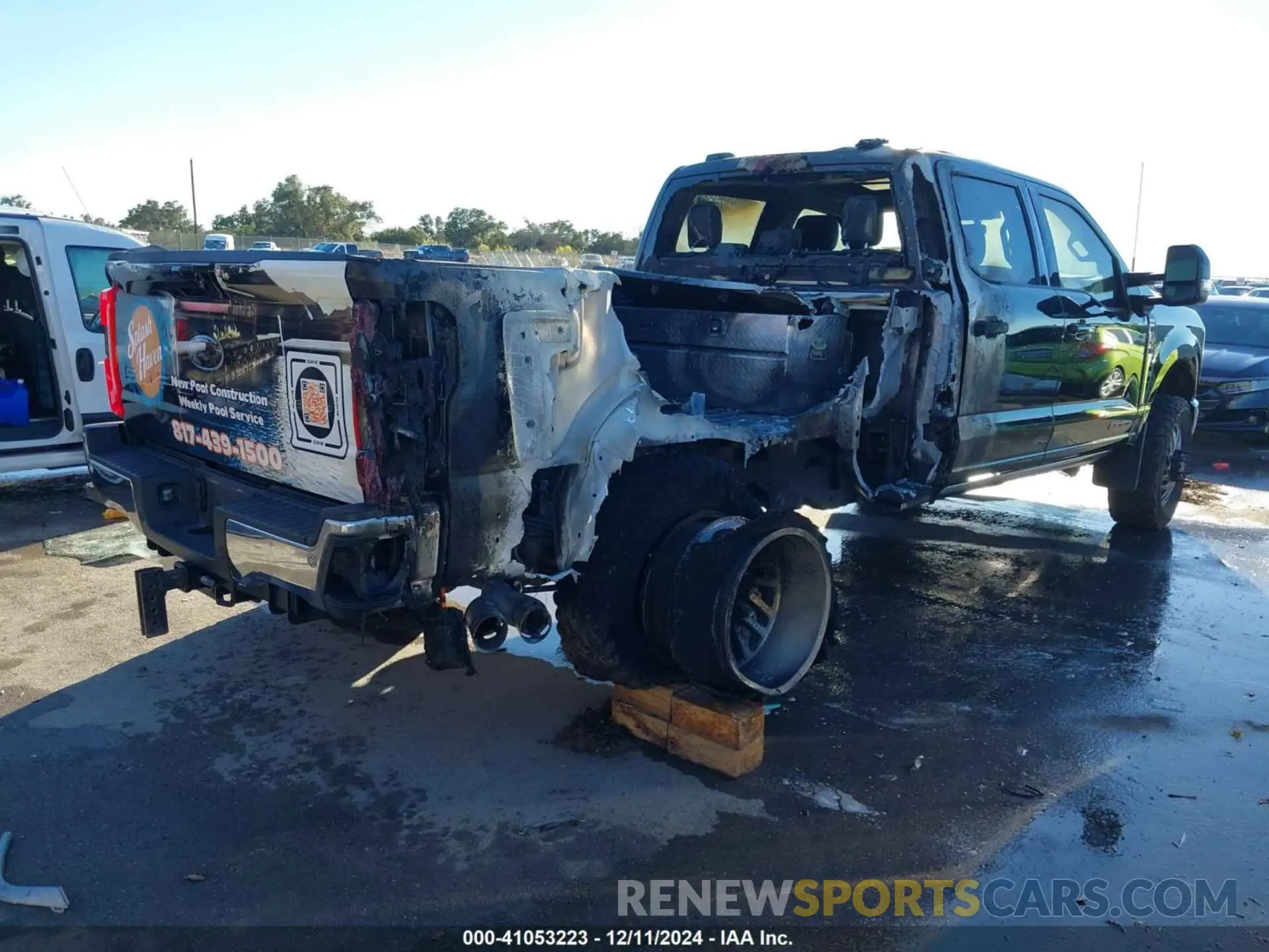 4 fotografías del automóvil dañado 1FT8W3DM3REE18665 FORD F-350 2024