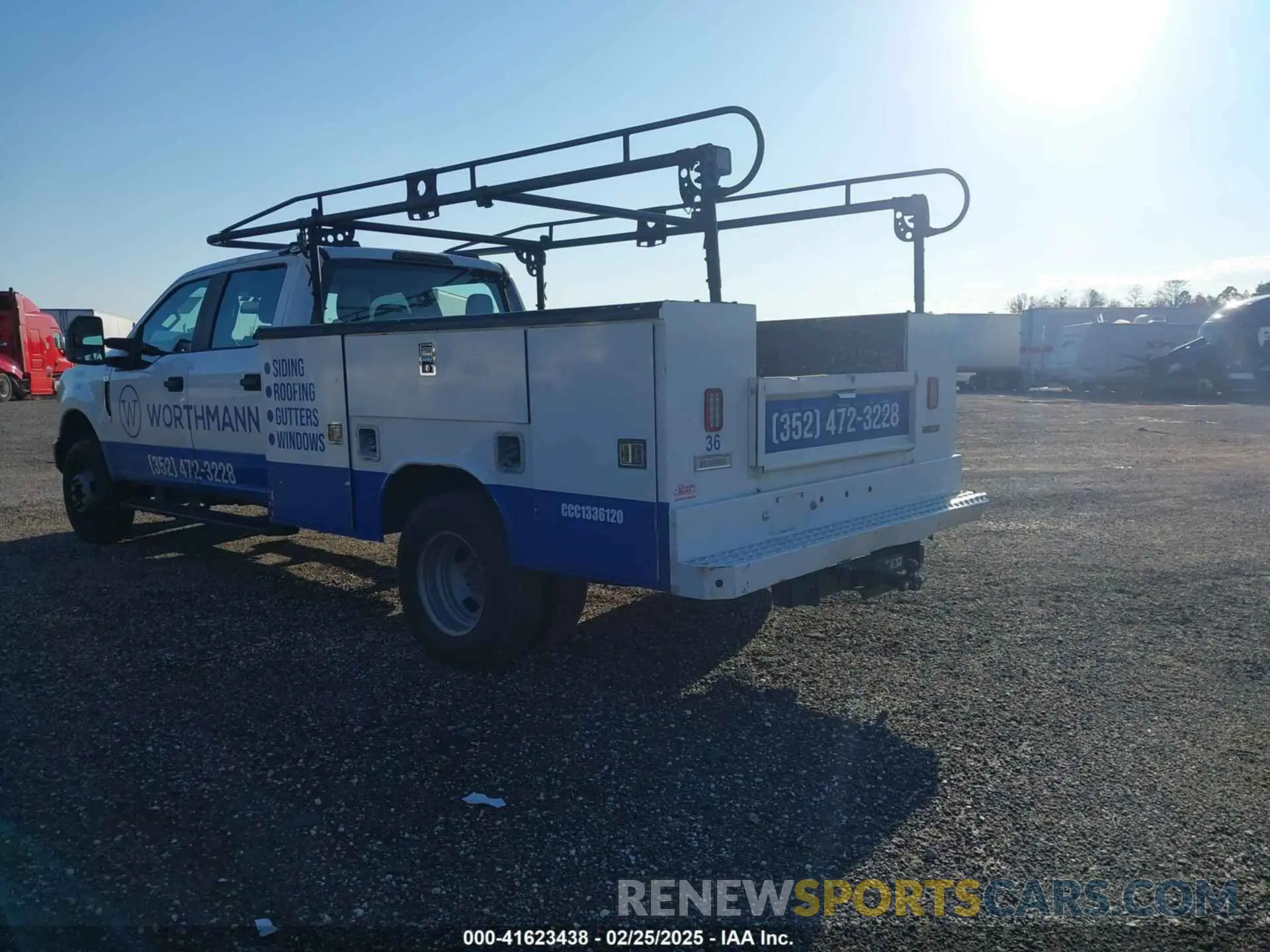 3 fotografías del automóvil dañado 1FD8W3HT2LEC43569 FORD F-350 CHASSIS 2020
