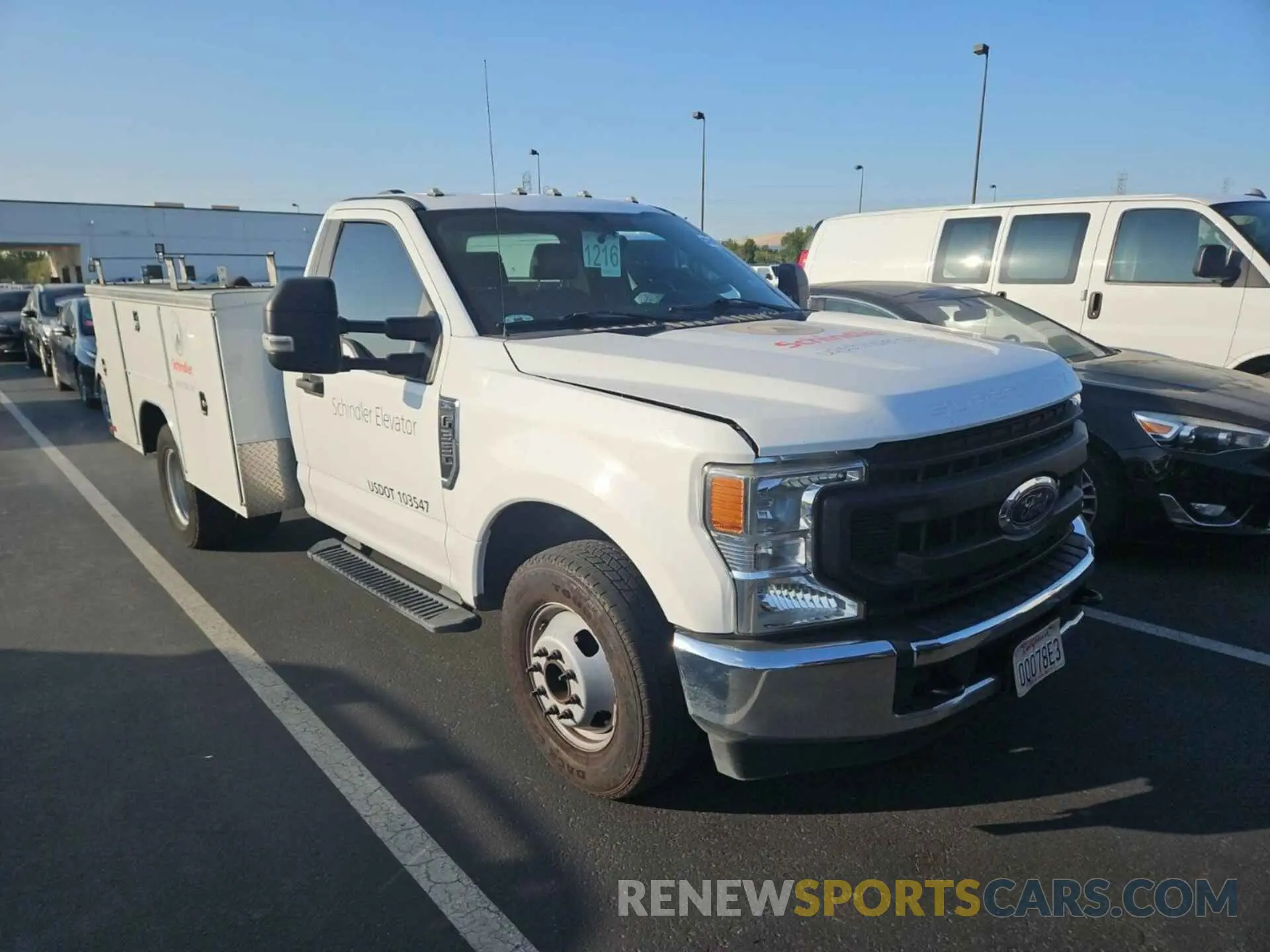 10 fotografías del automóvil dañado 1FDRF3G69LED08823 FORD F-350 CHASSIS 2020