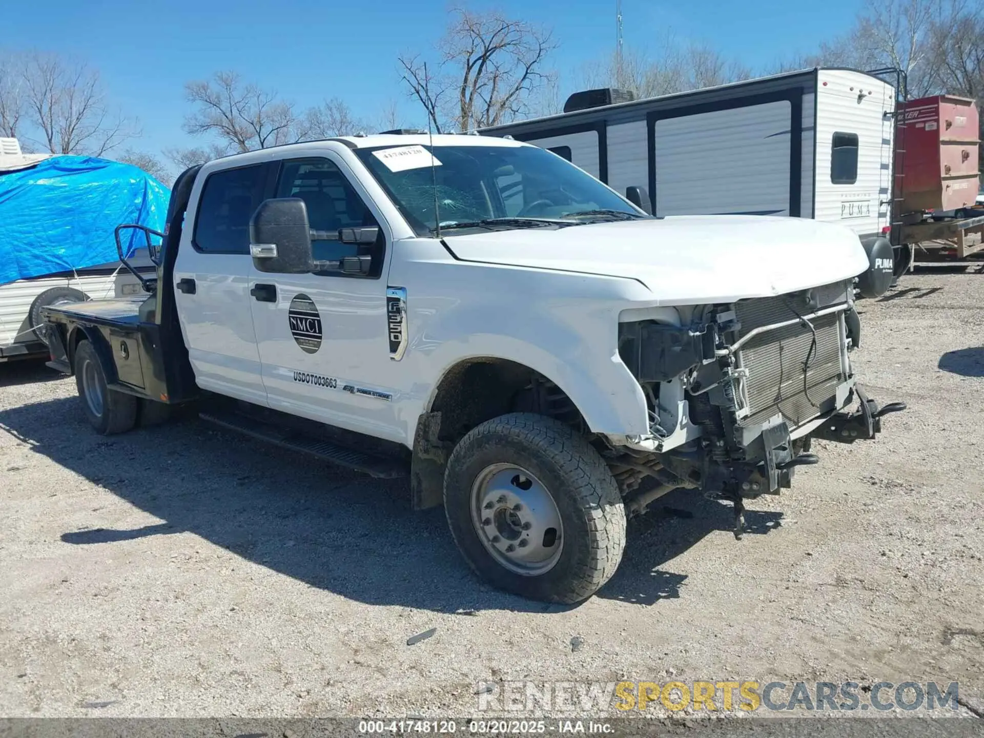 1 fotografías del automóvil dañado 1FD8W3HT4NED83786 FORD F-350 CHASSIS 2022