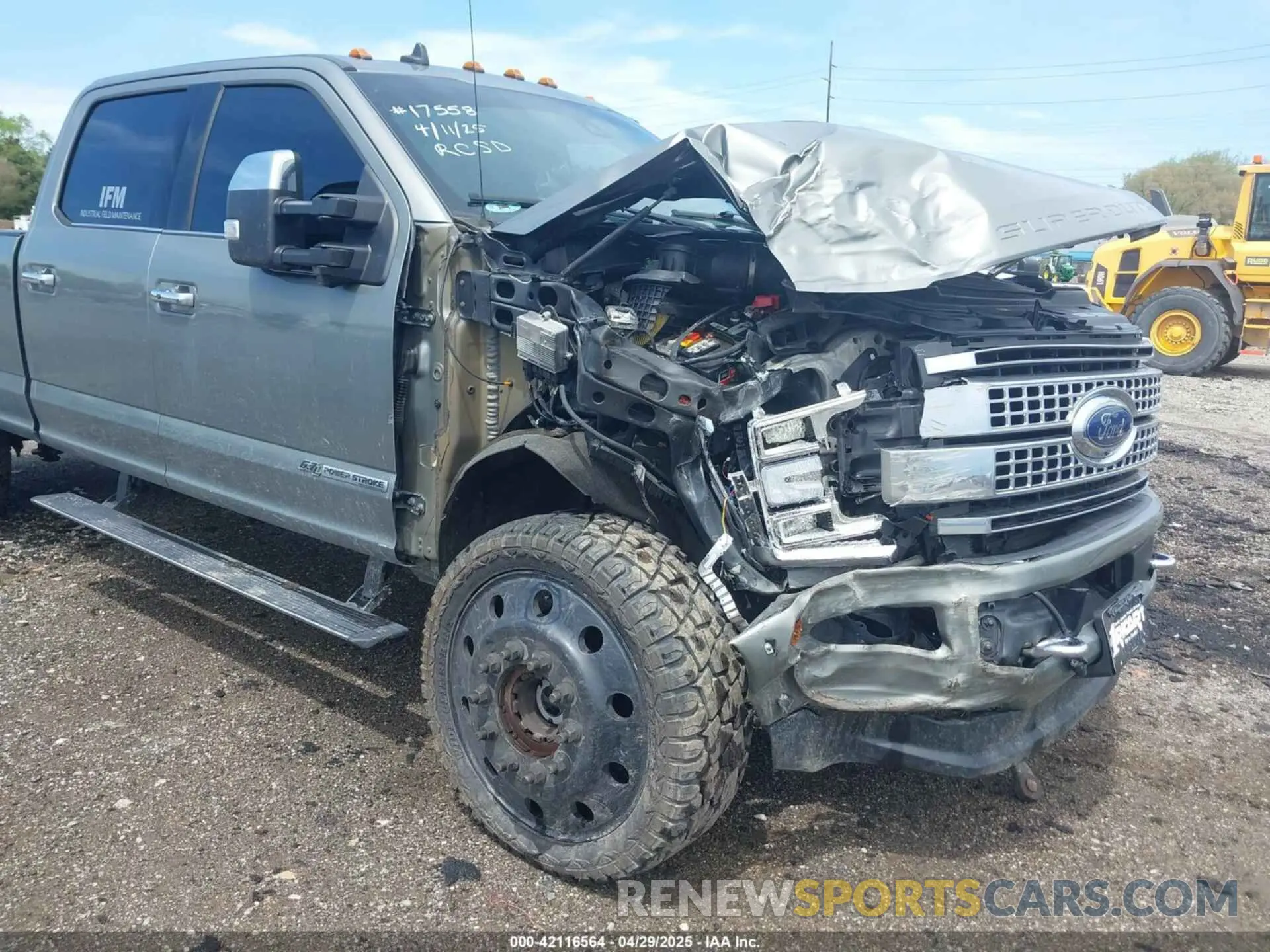 6 fotografías del automóvil dañado 1FT8W4DT8KEF64207 FORD F-450 2019