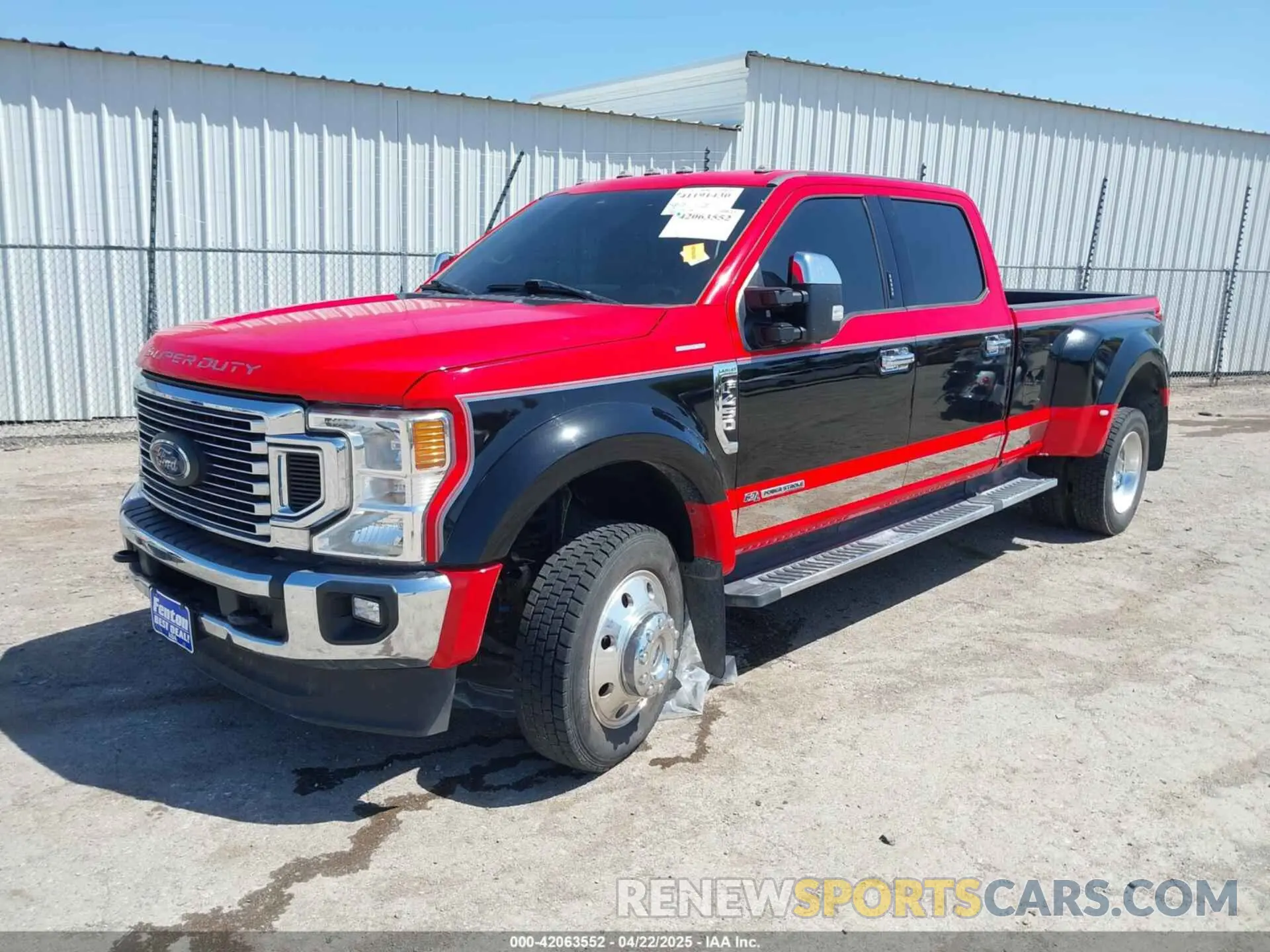 2 fotografías del automóvil dañado 1FT8W4CT8LEC09427 FORD F-450 2020